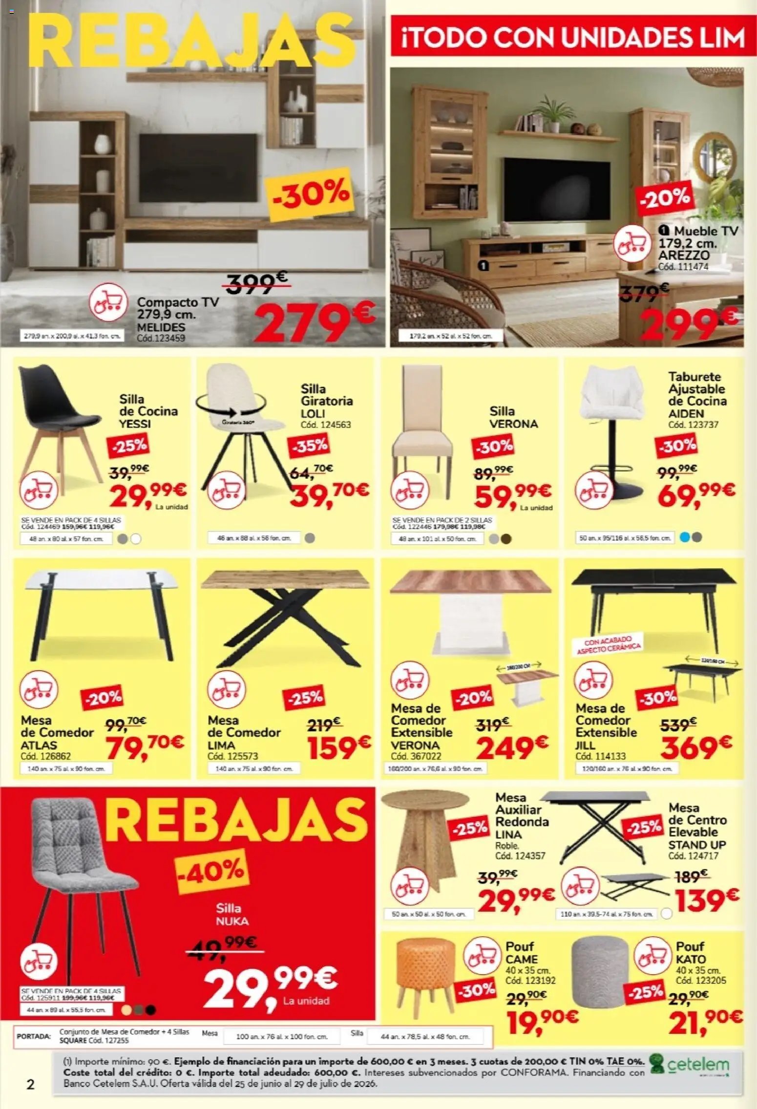 Conforama folleto