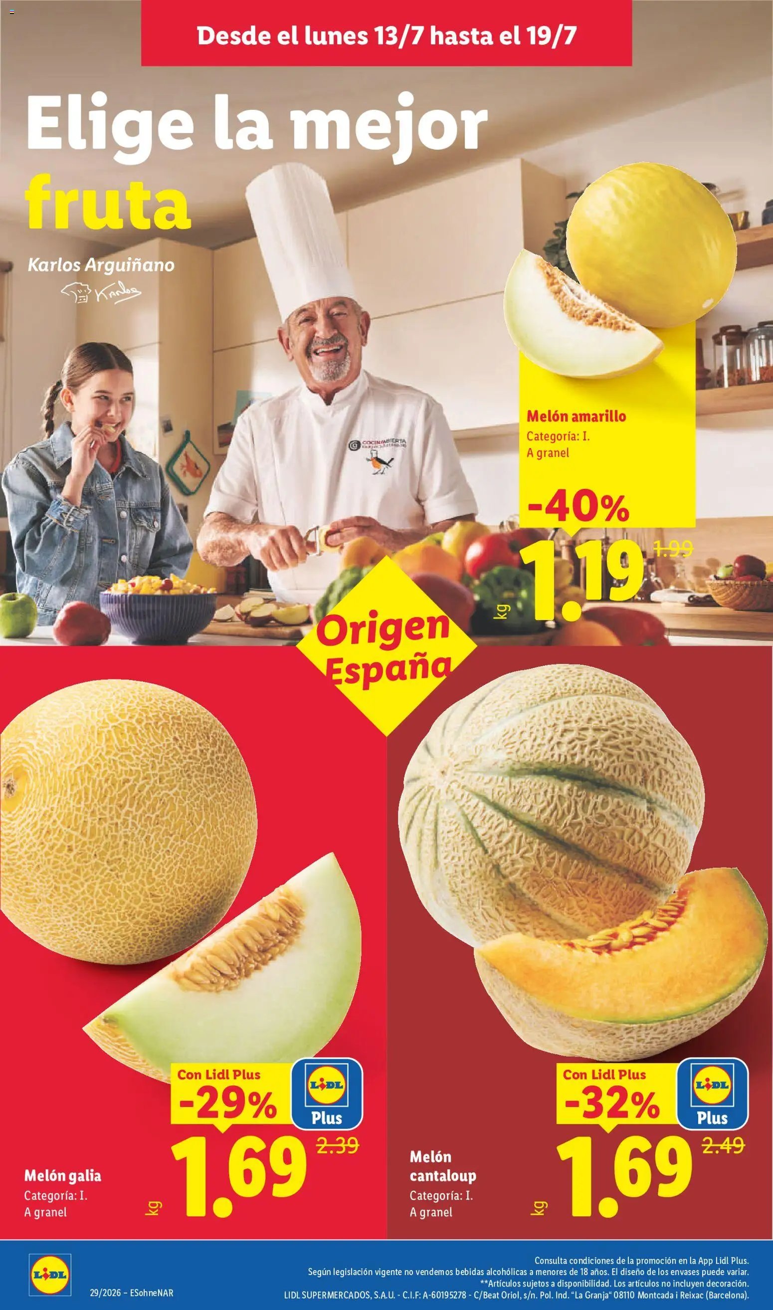 Lidl folleto