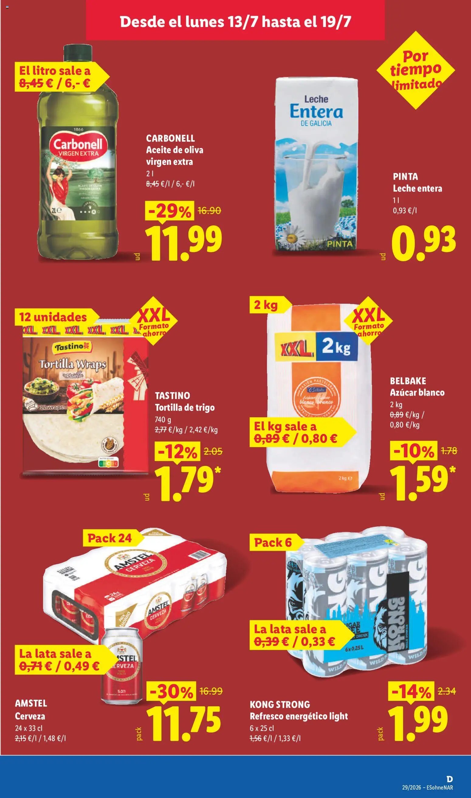 Lidl folleto