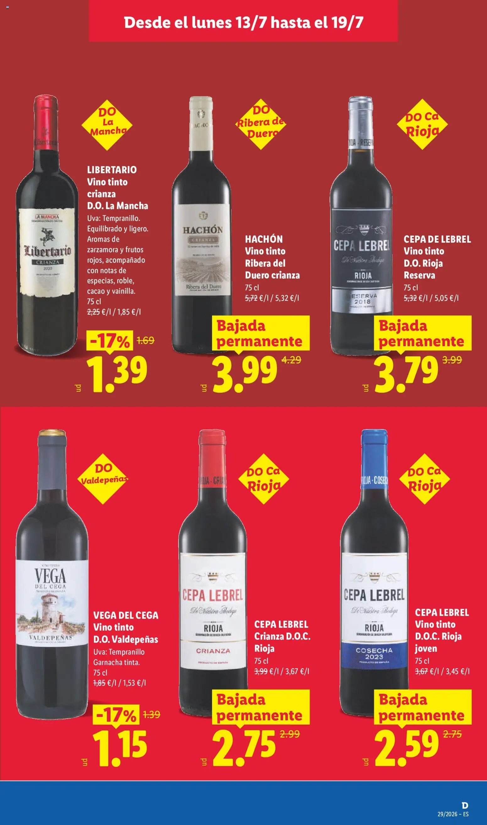 Lidl folleto
