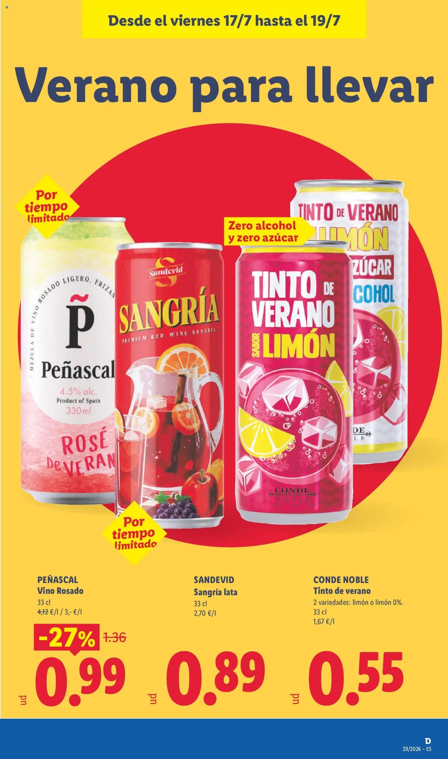 Lidl folleto