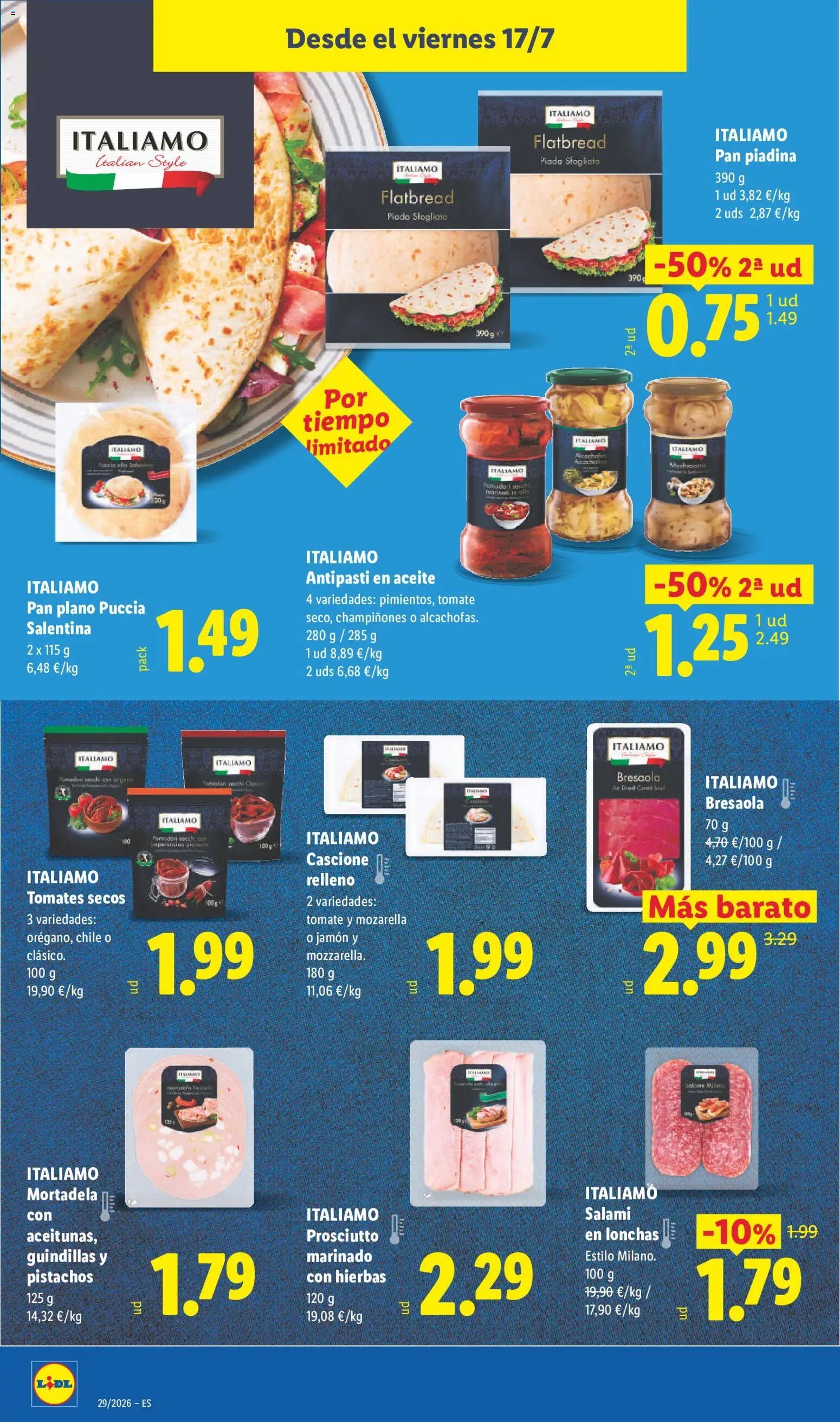Lidl folleto