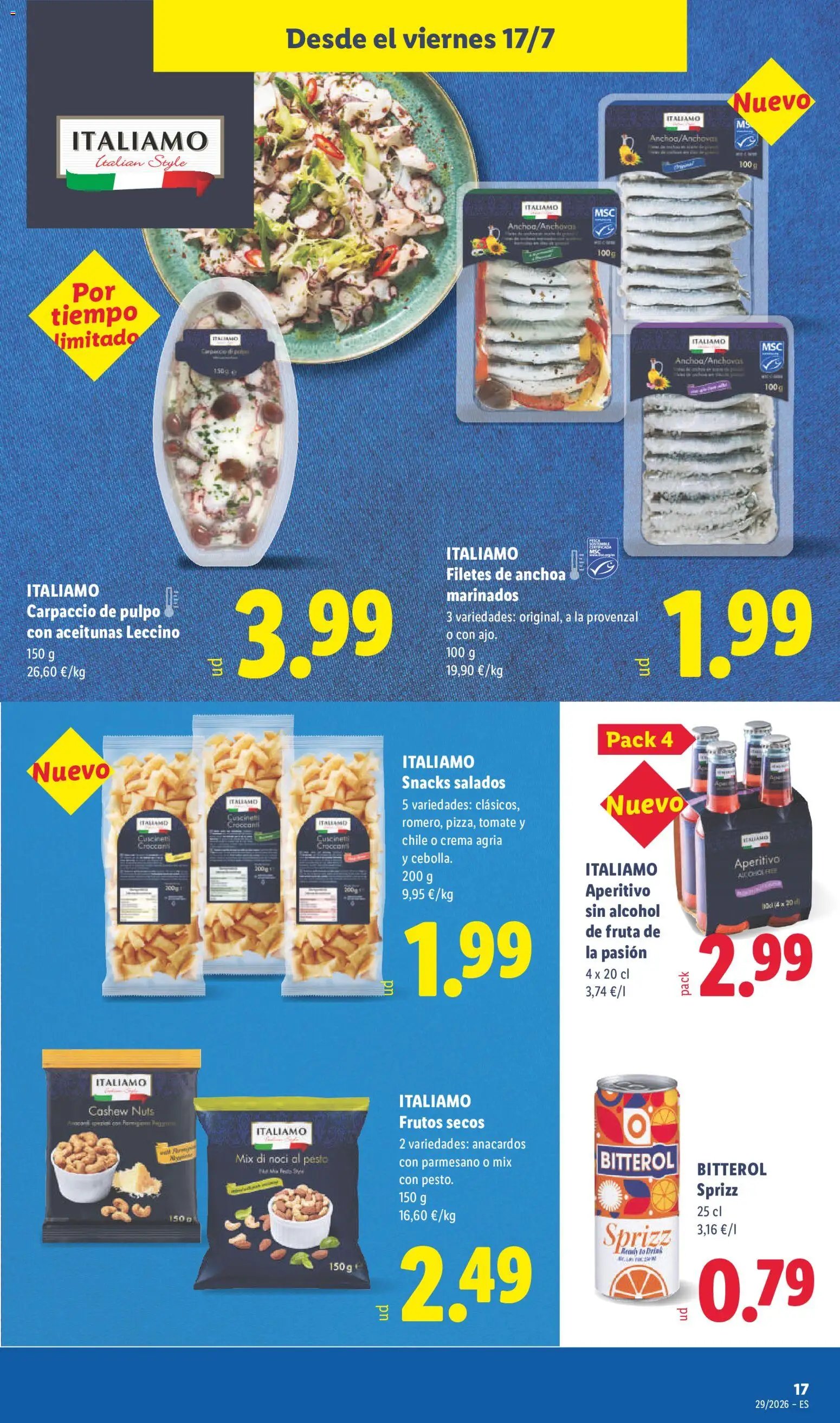 Lidl folleto
