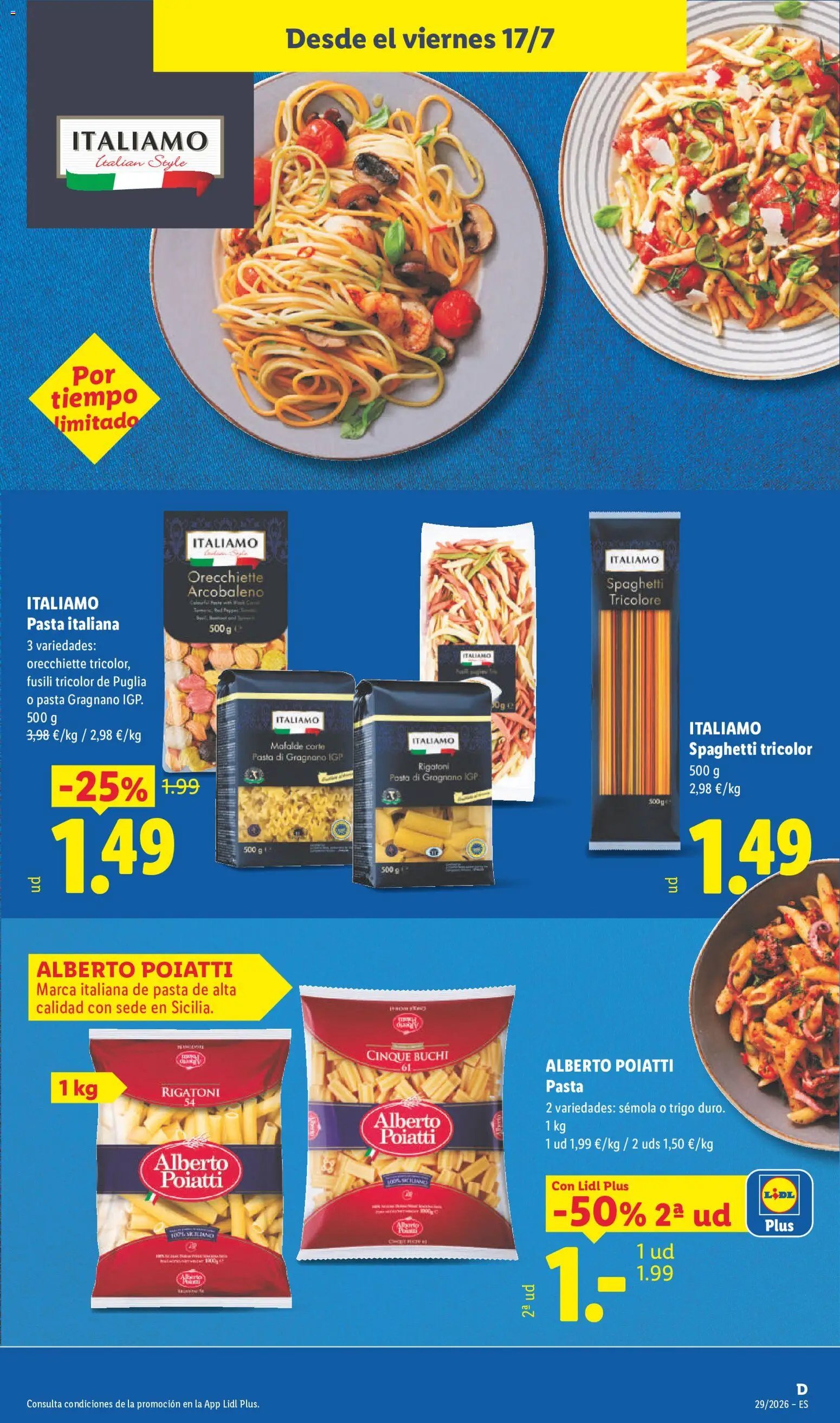 Lidl folleto