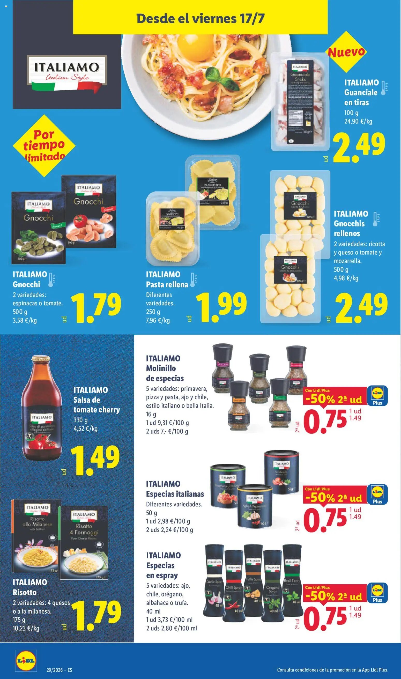Lidl folleto