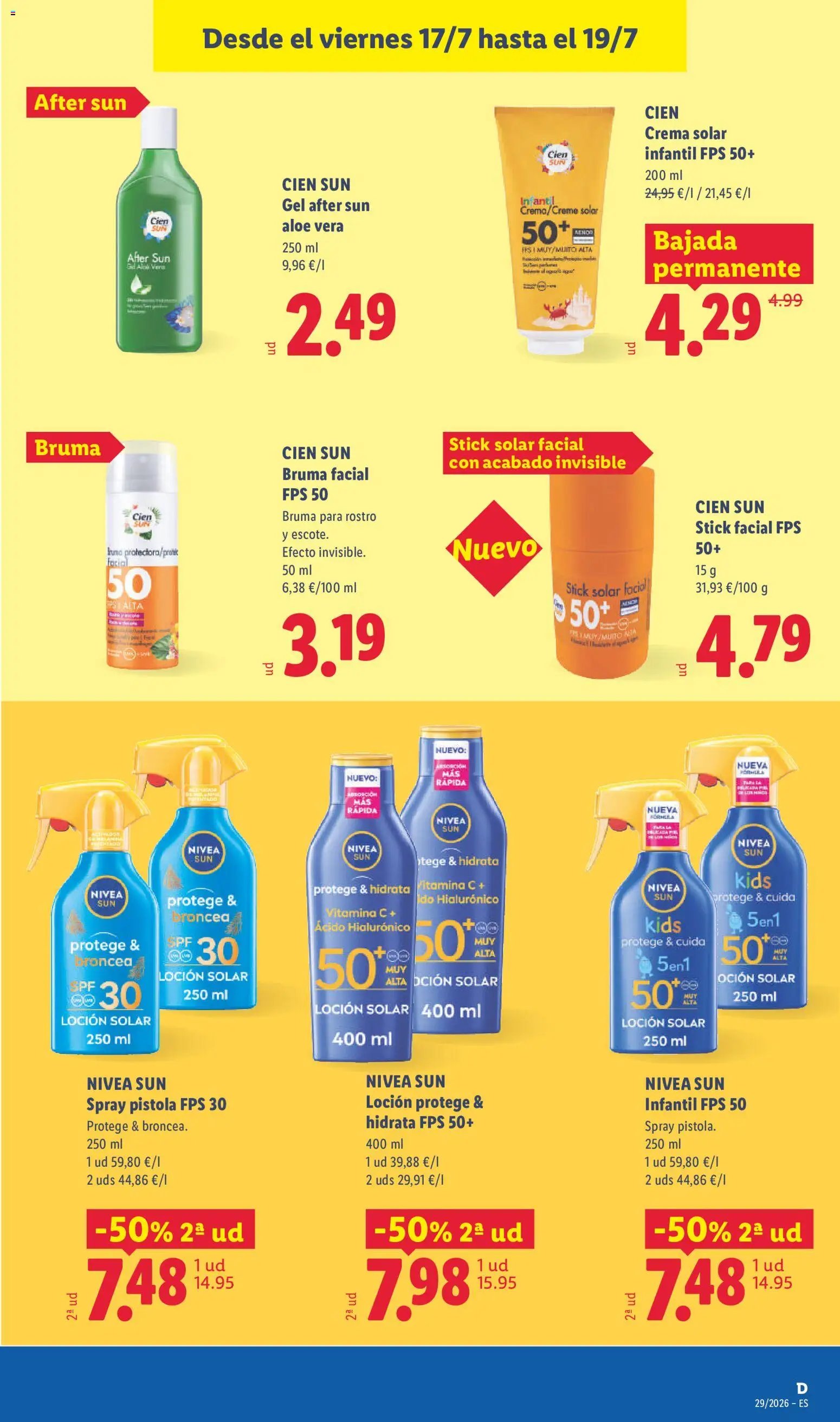 Lidl folleto