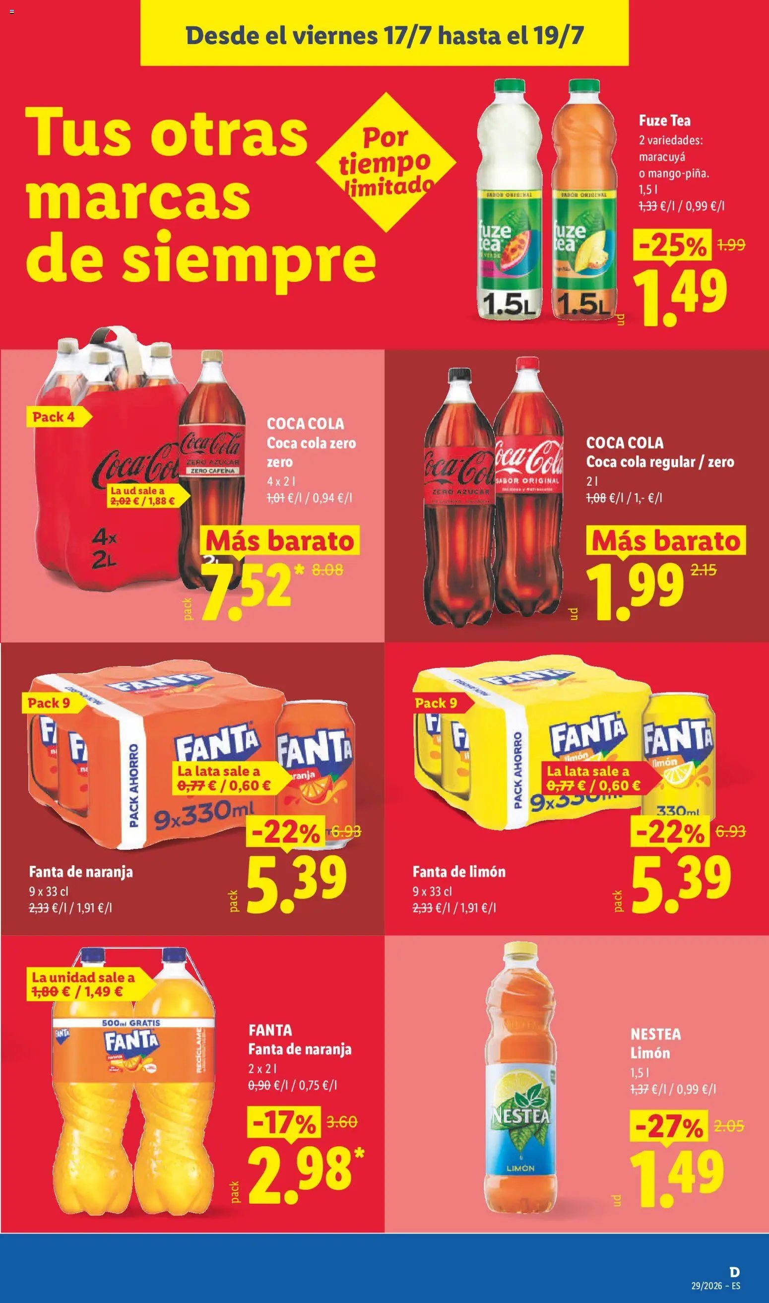 Lidl folleto