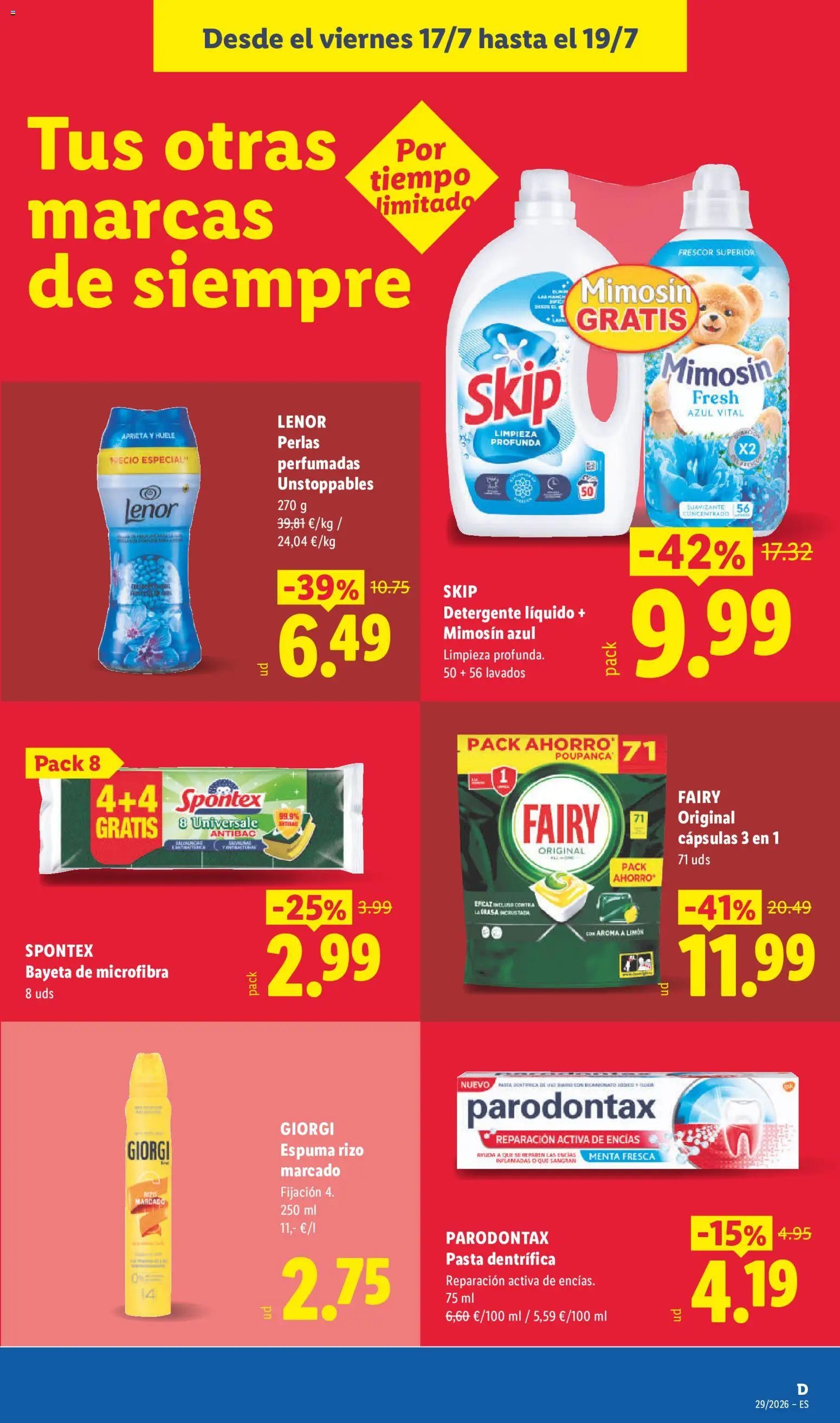 Lidl folleto