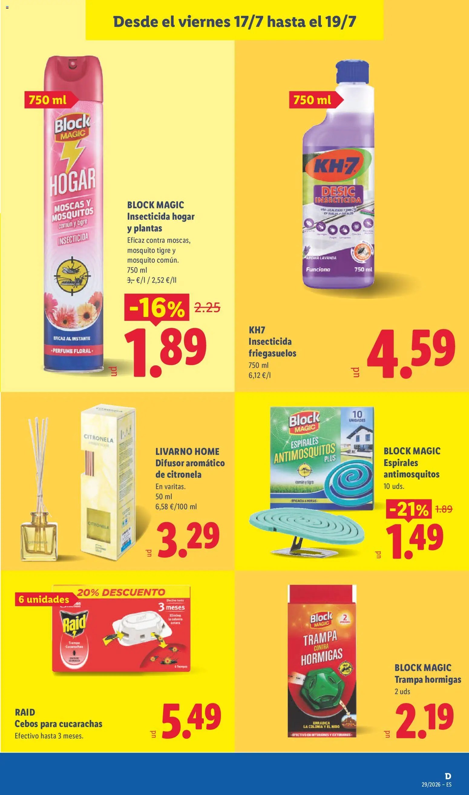 Lidl folleto