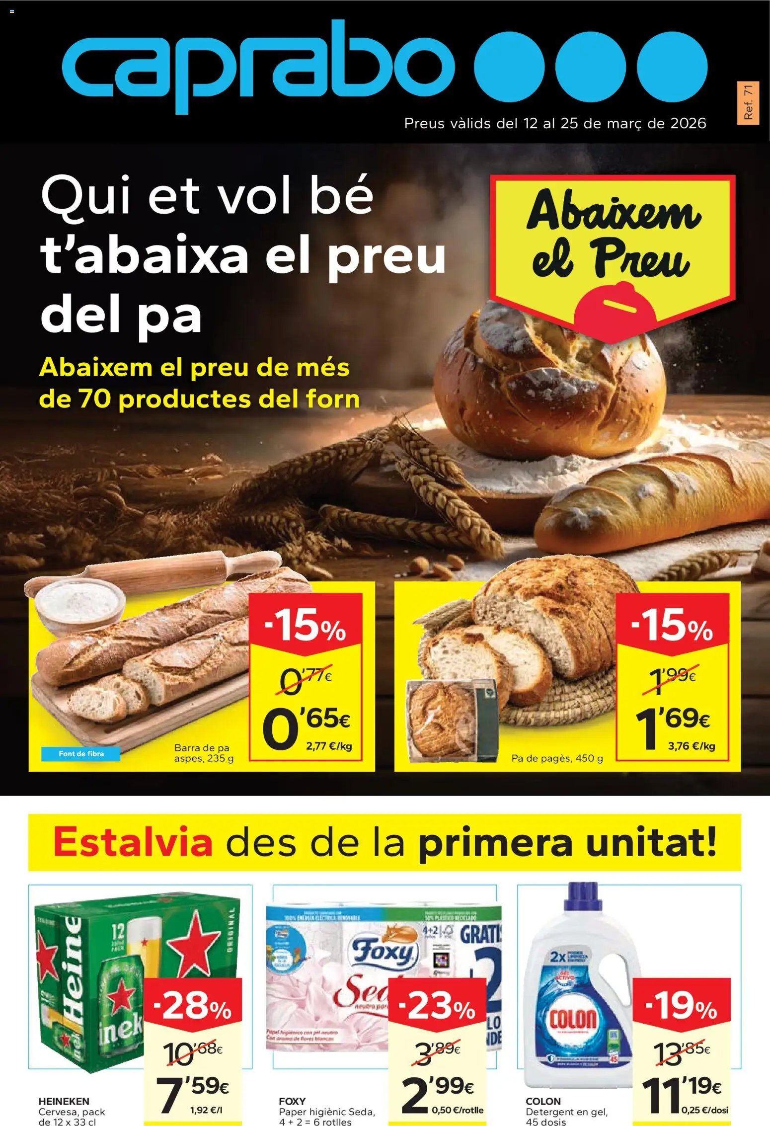 Caprabo Abaixem el preu