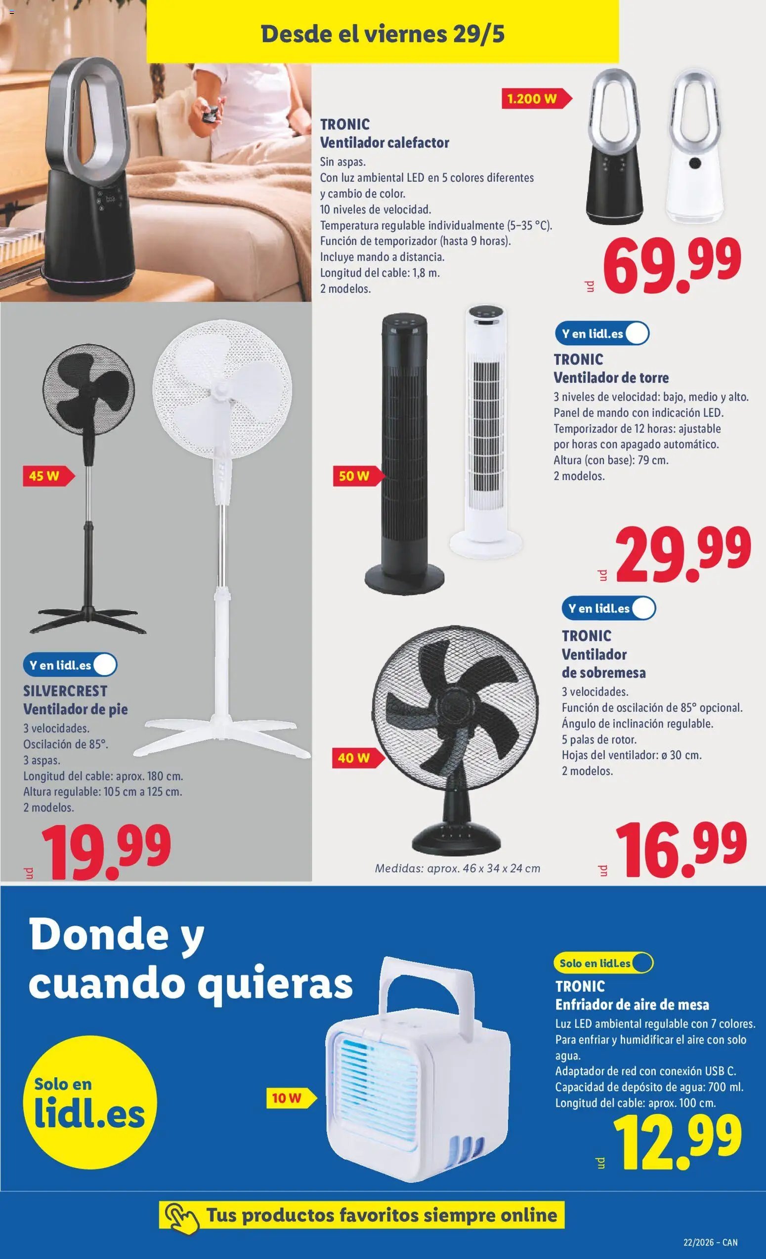 Lidl folleto de bazar