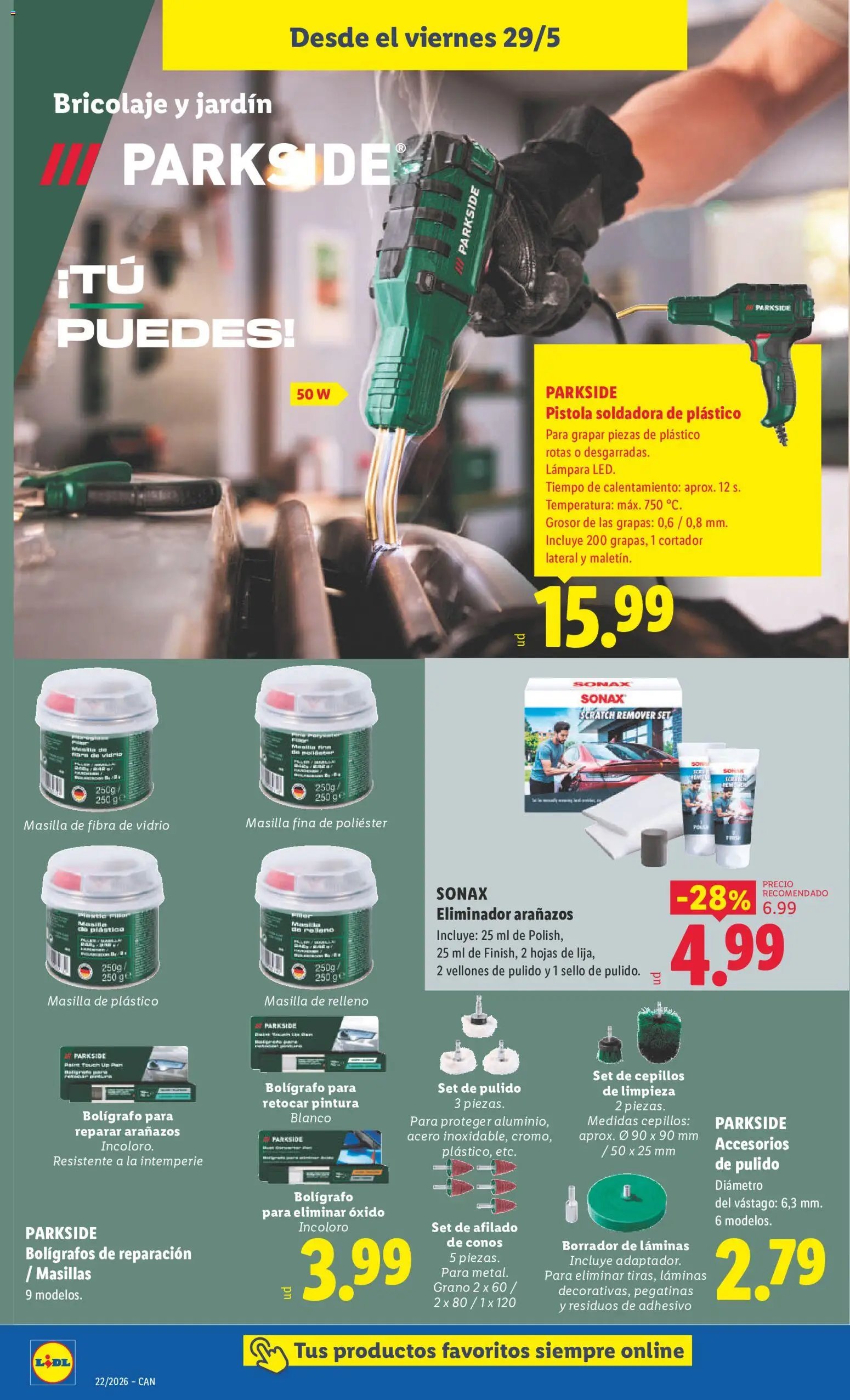 Lidl folleto de bazar