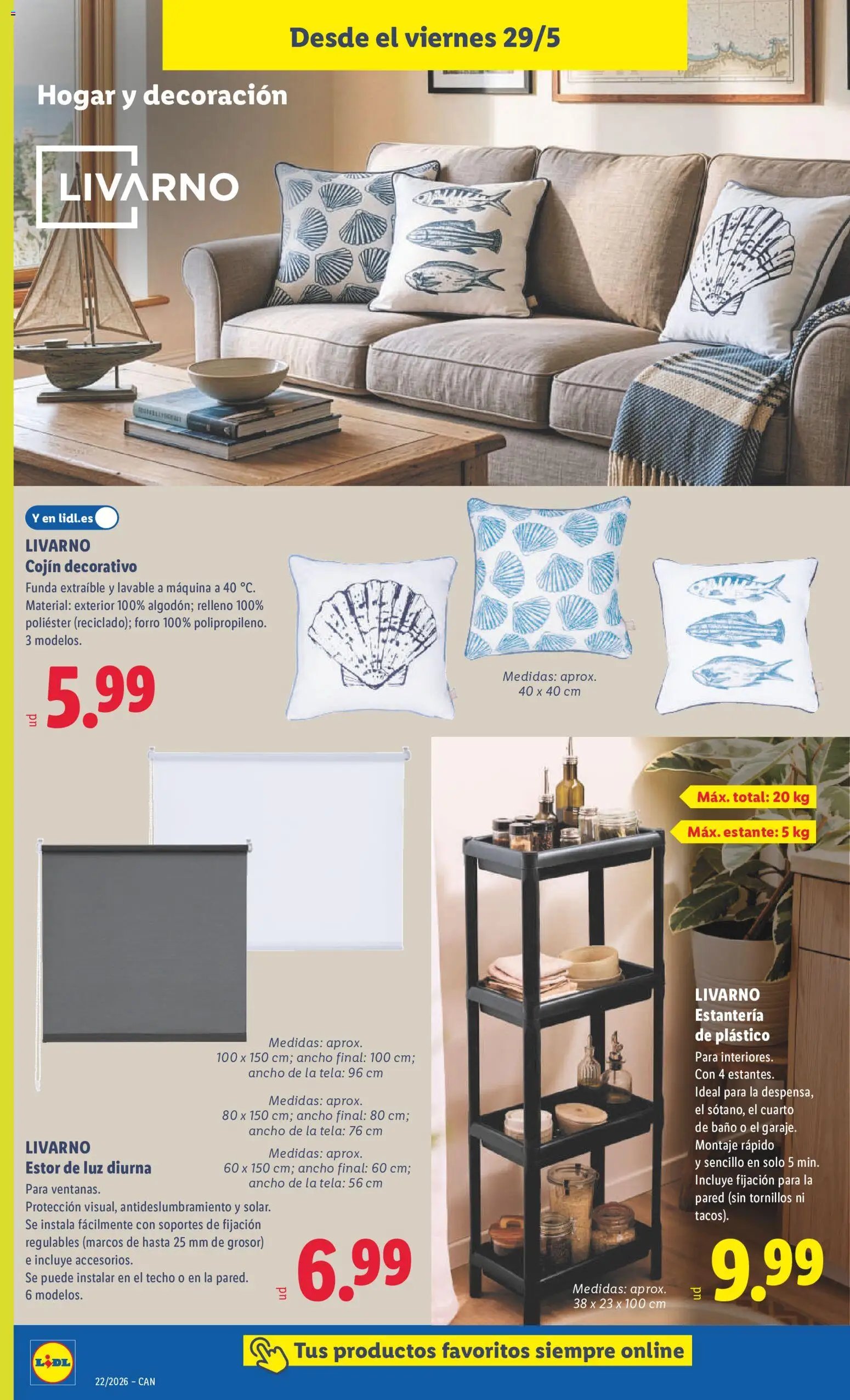 Lidl folleto de bazar