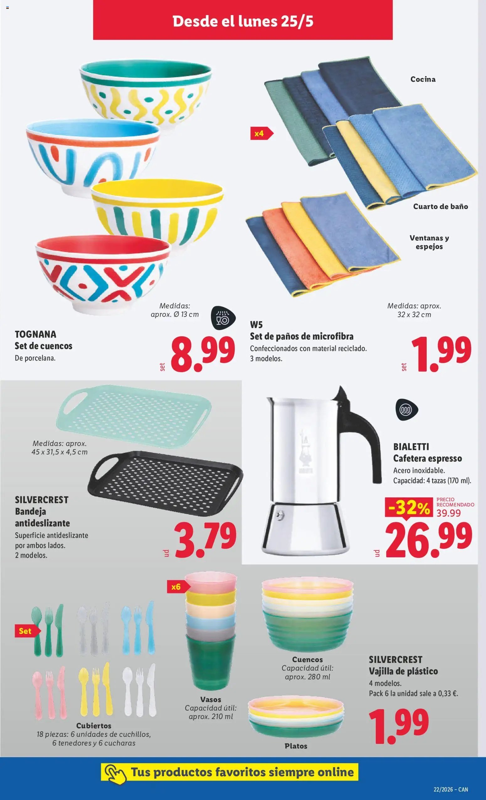 Lidl folleto de bazar