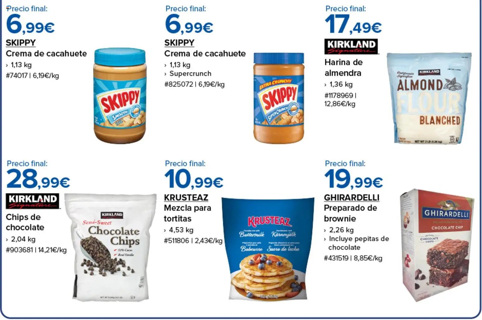 Costco catálogo