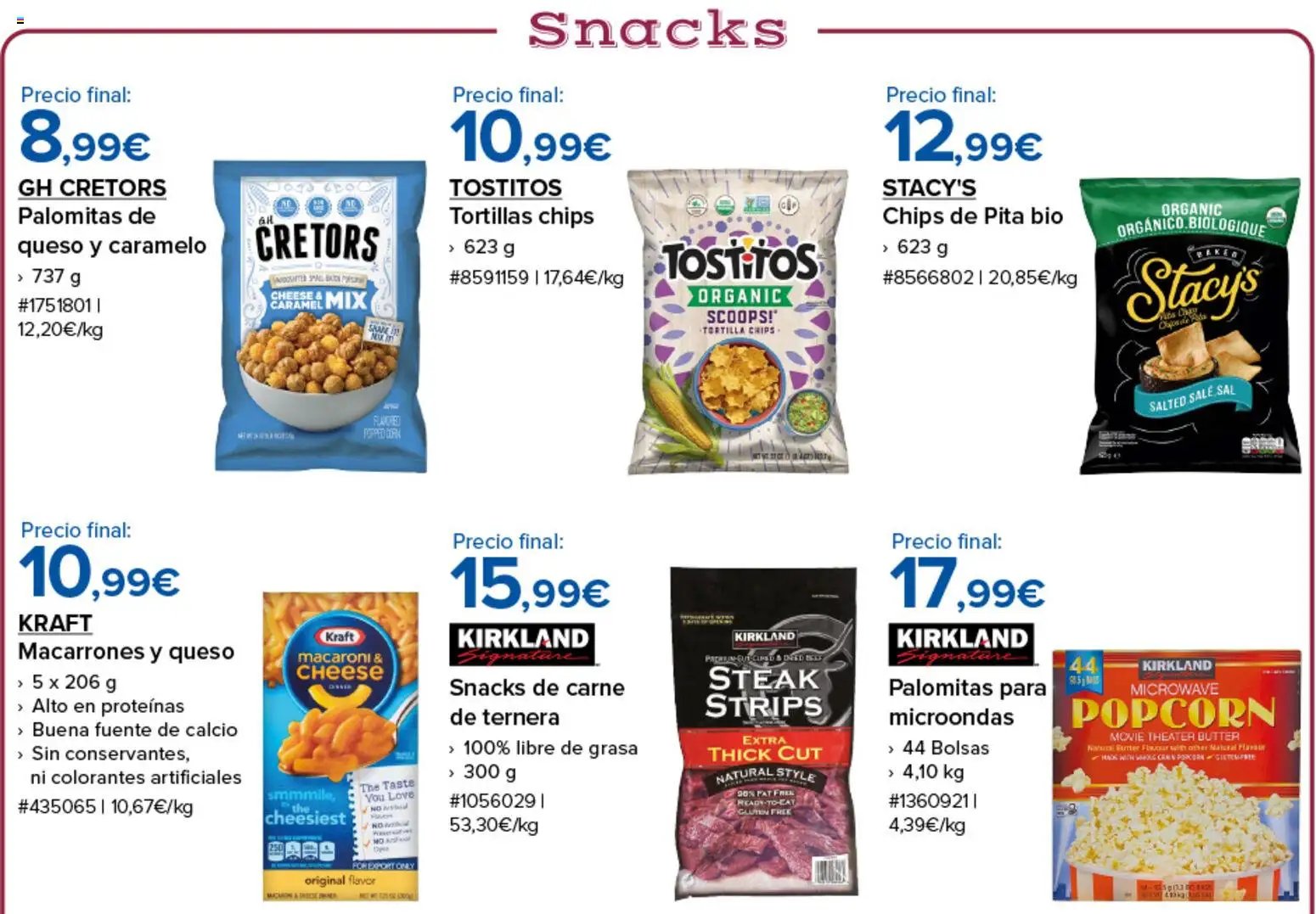 Costco catálogo