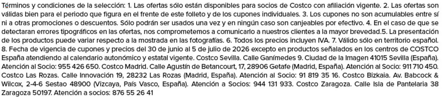 Costco catálogo