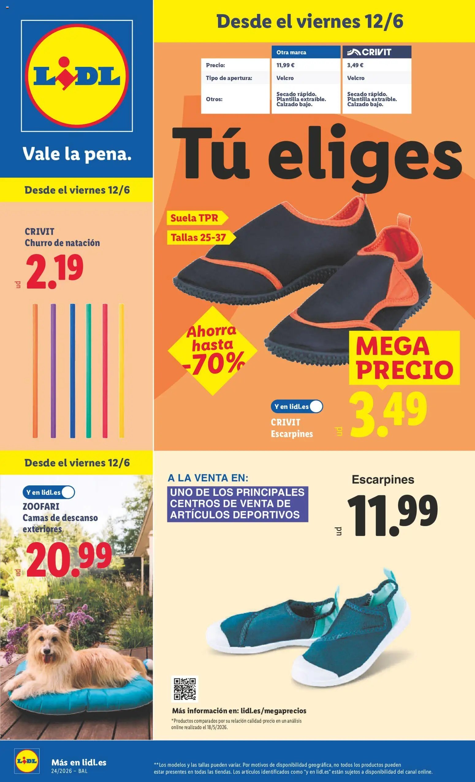 Lidl folleto de bazar Baleares