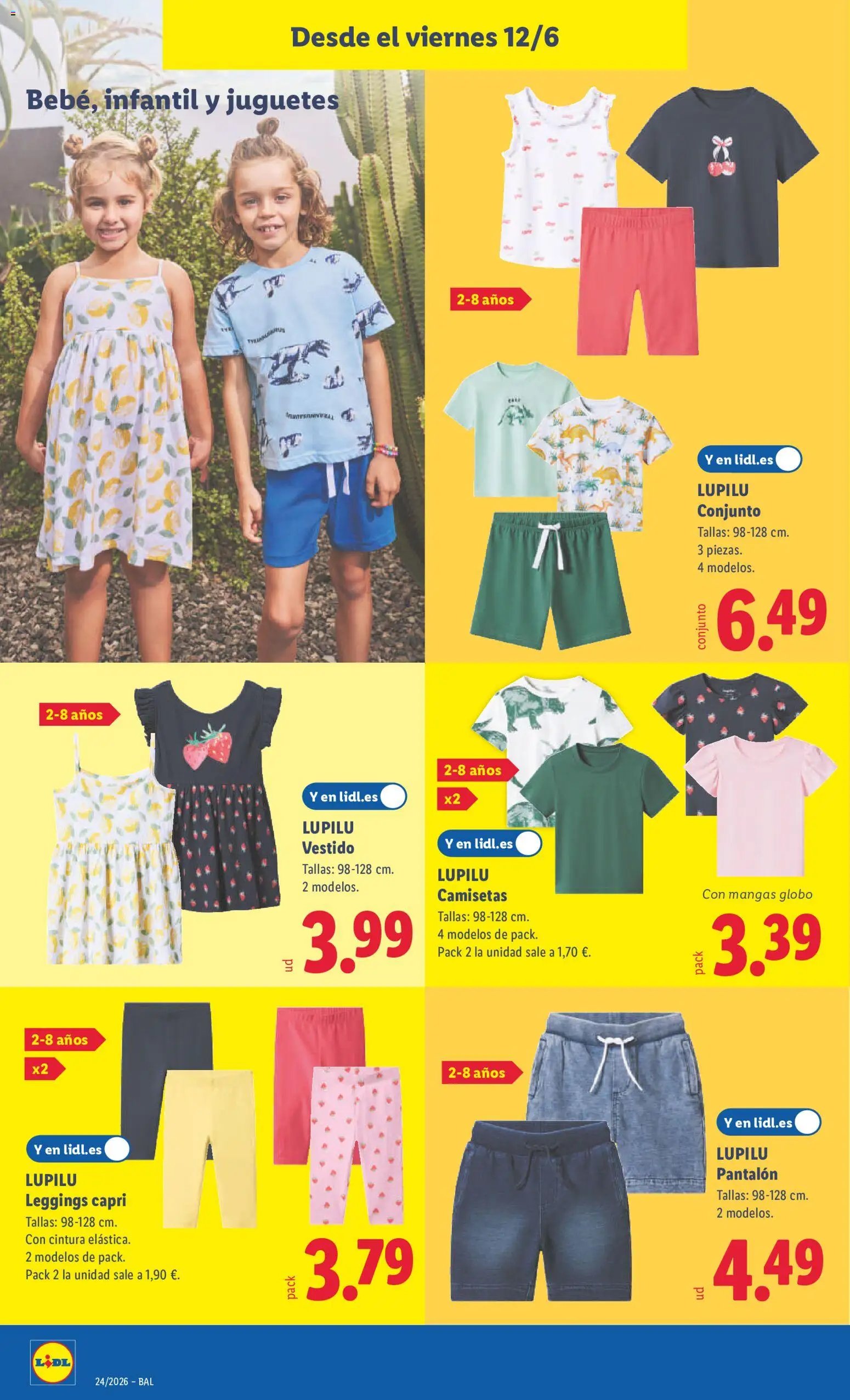 Lidl folleto de bazar Baleares