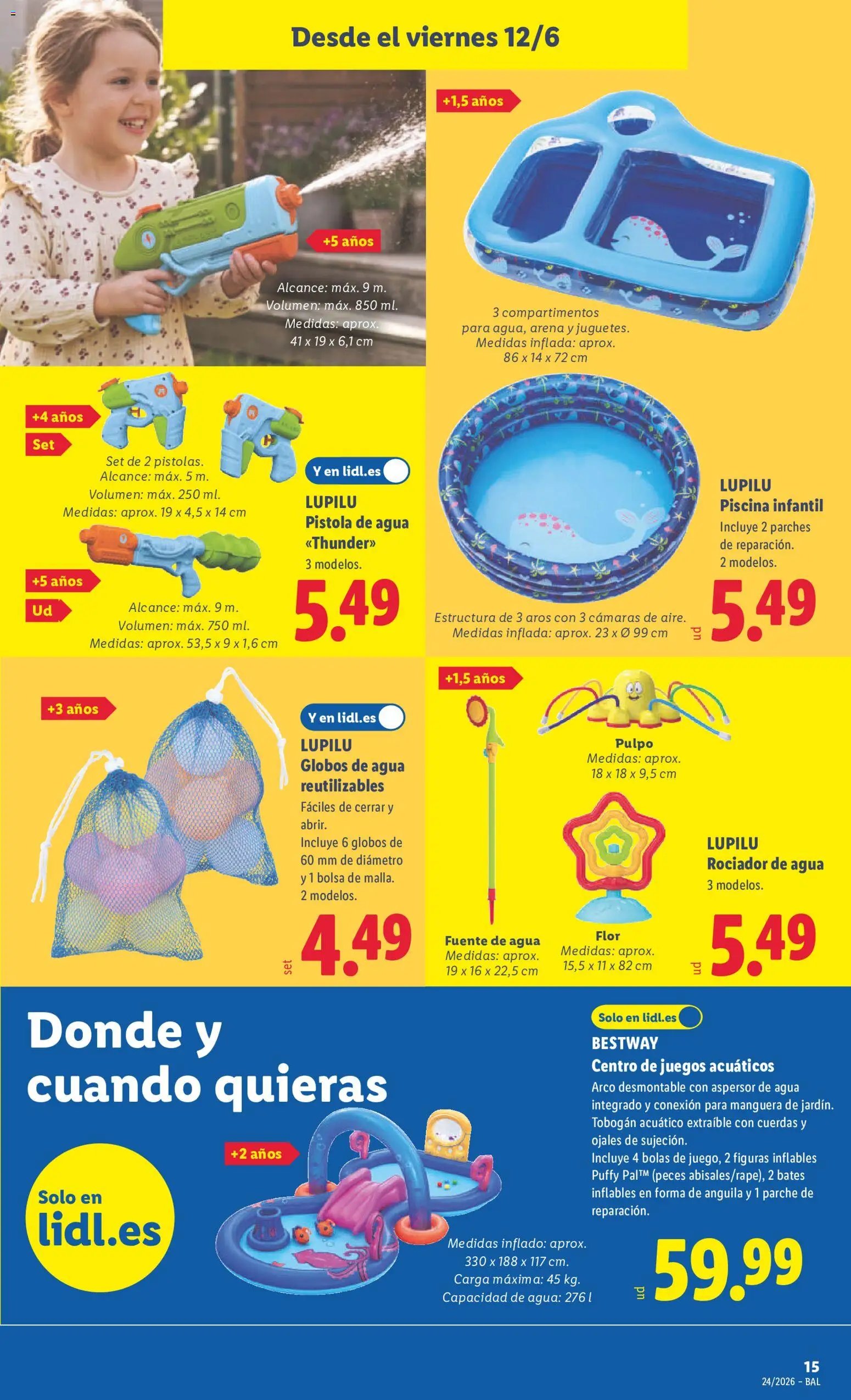 Lidl folleto de bazar Baleares