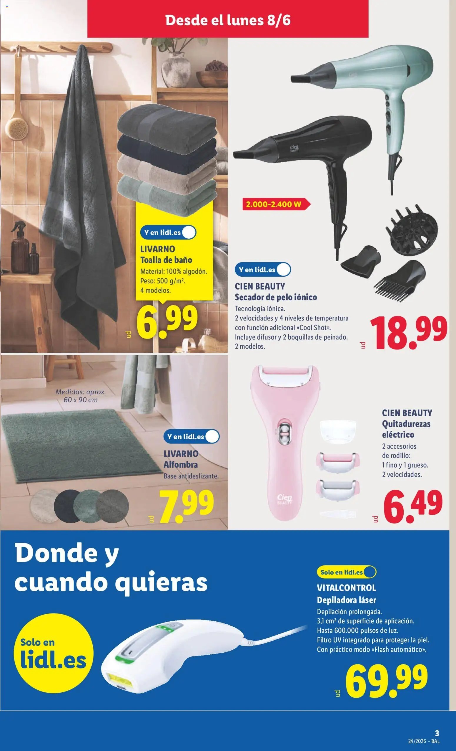 Lidl folleto de bazar Baleares