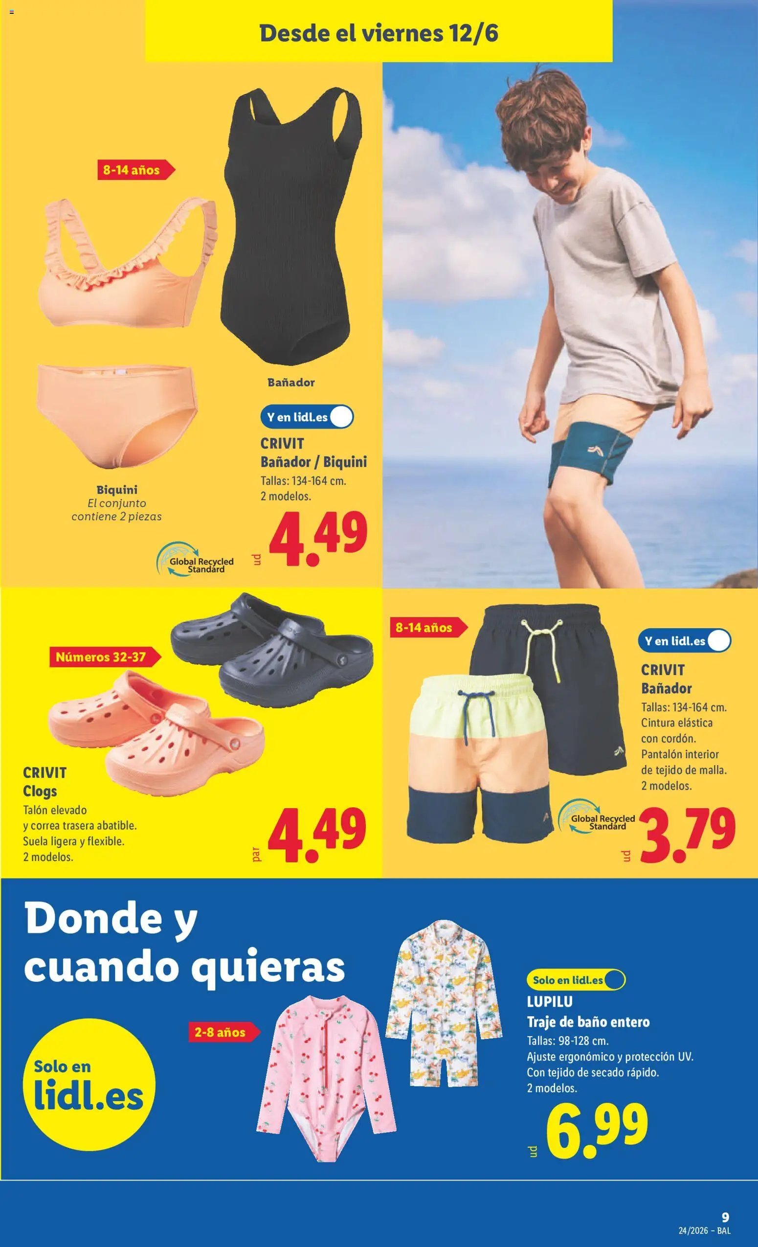 Lidl folleto de bazar Baleares