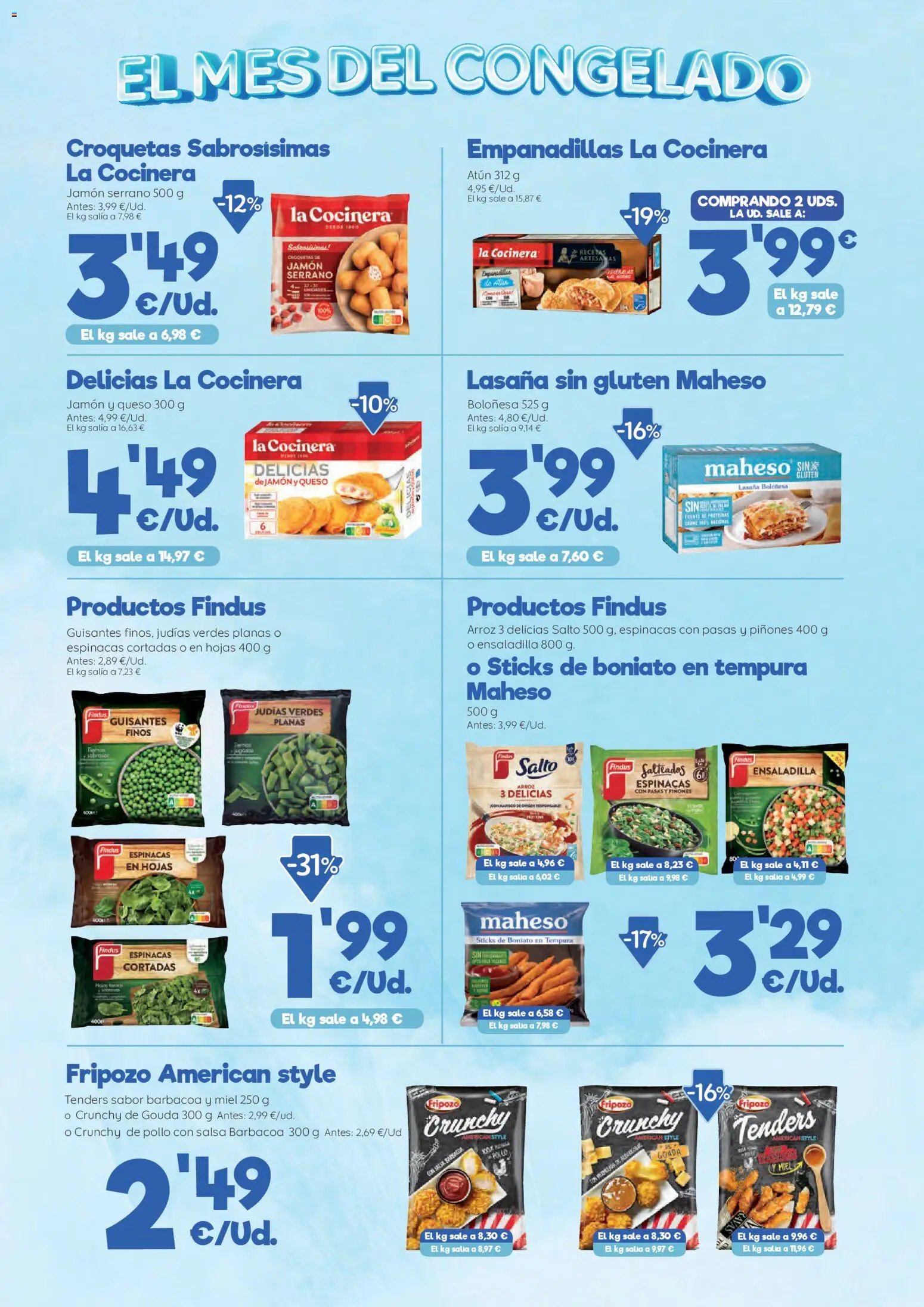 AhorraMas El mes del congelado