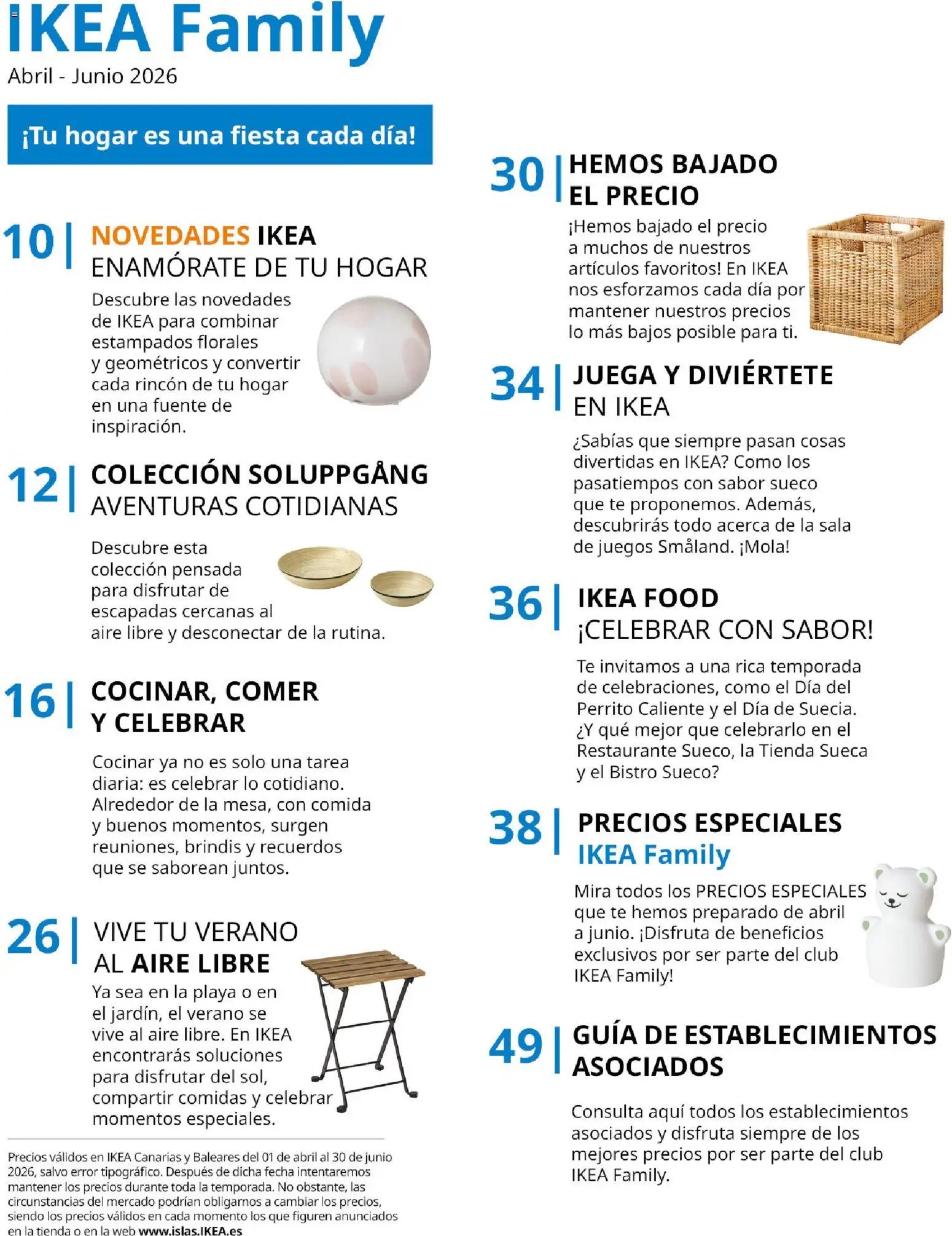 Catálogo IKEA Family