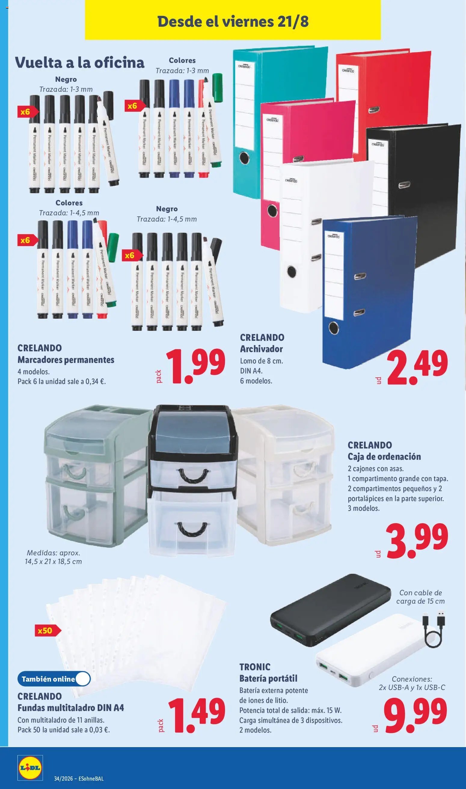 Lidl folleto de bazar