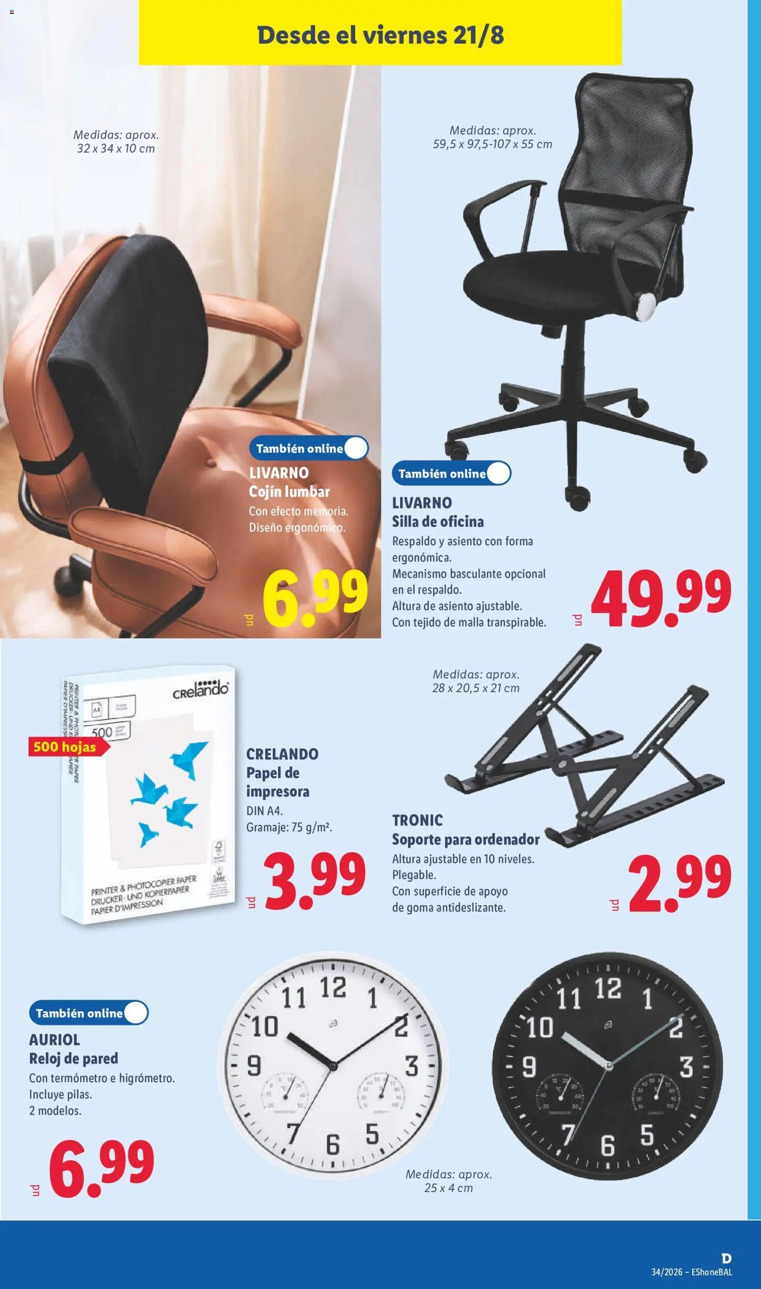 Lidl folleto de bazar