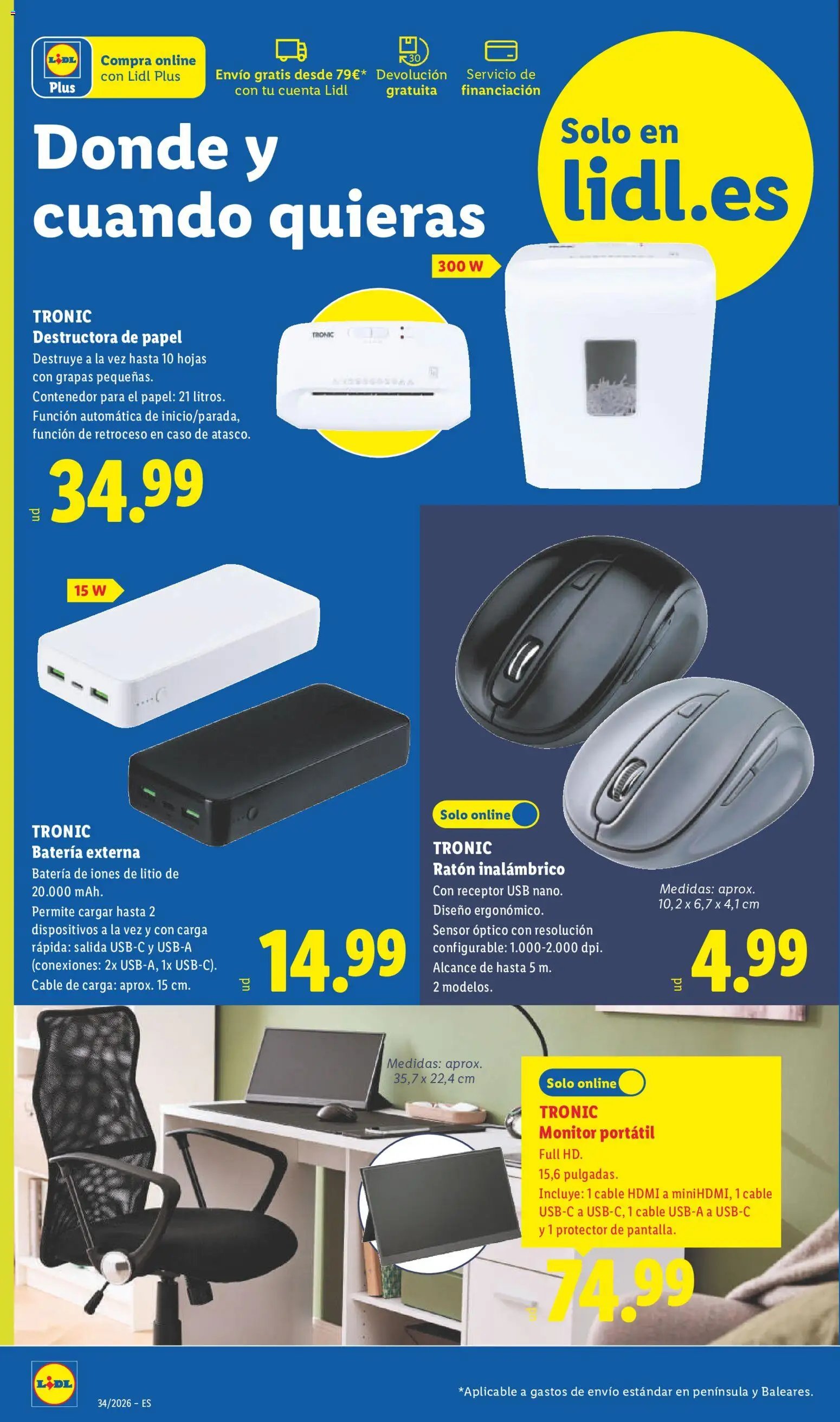 Lidl folleto de bazar