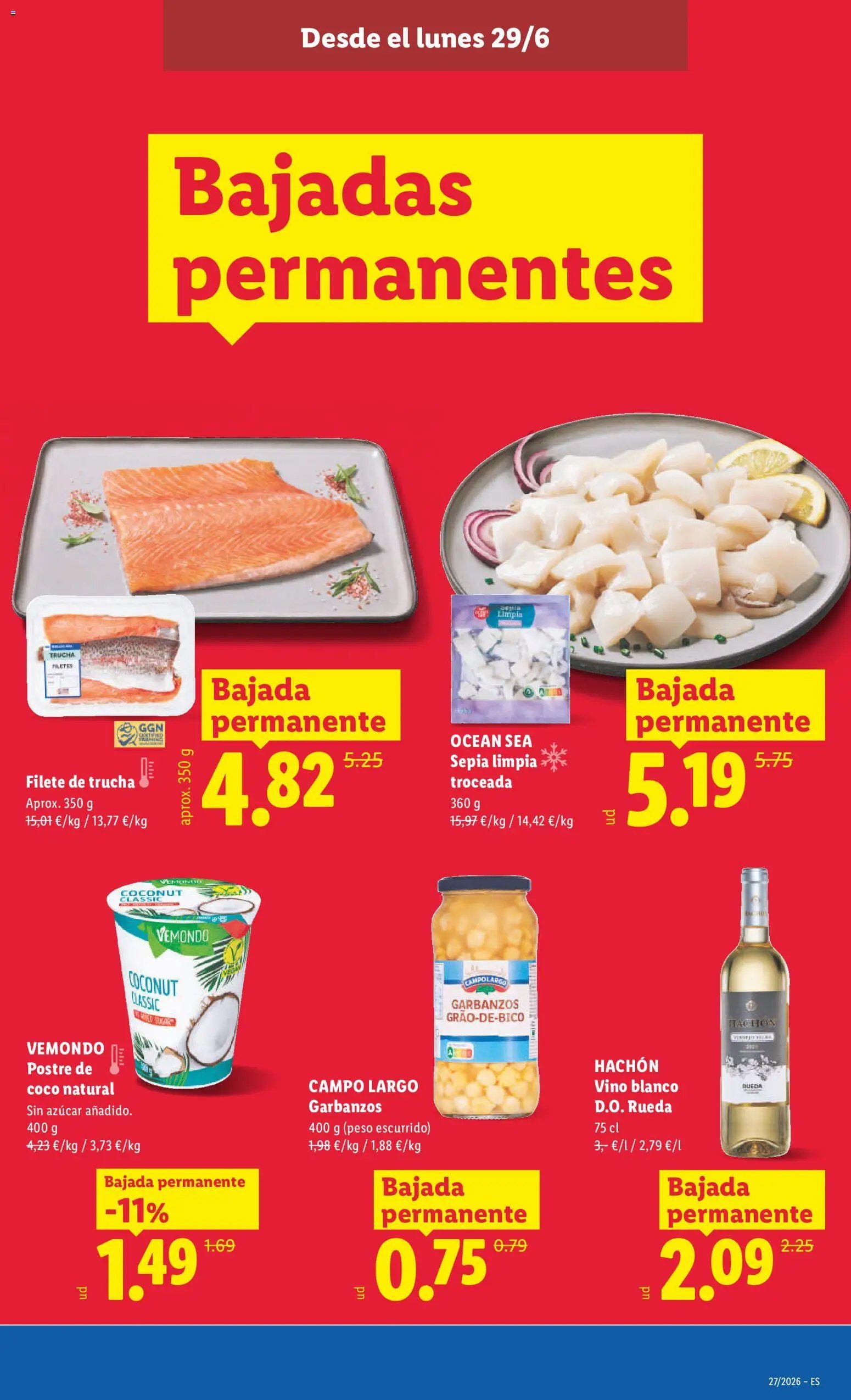 Lidl folleto