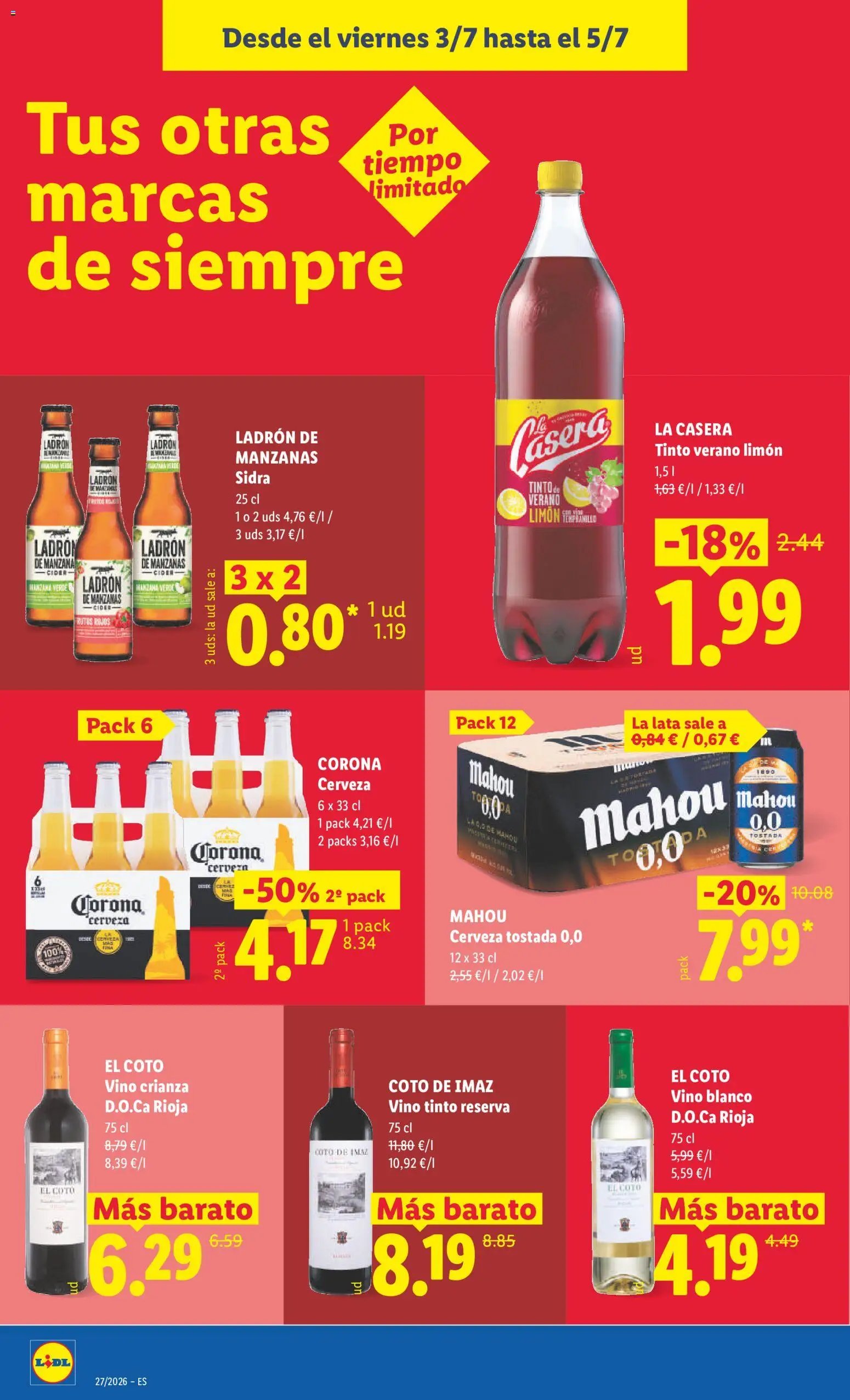 Lidl folleto