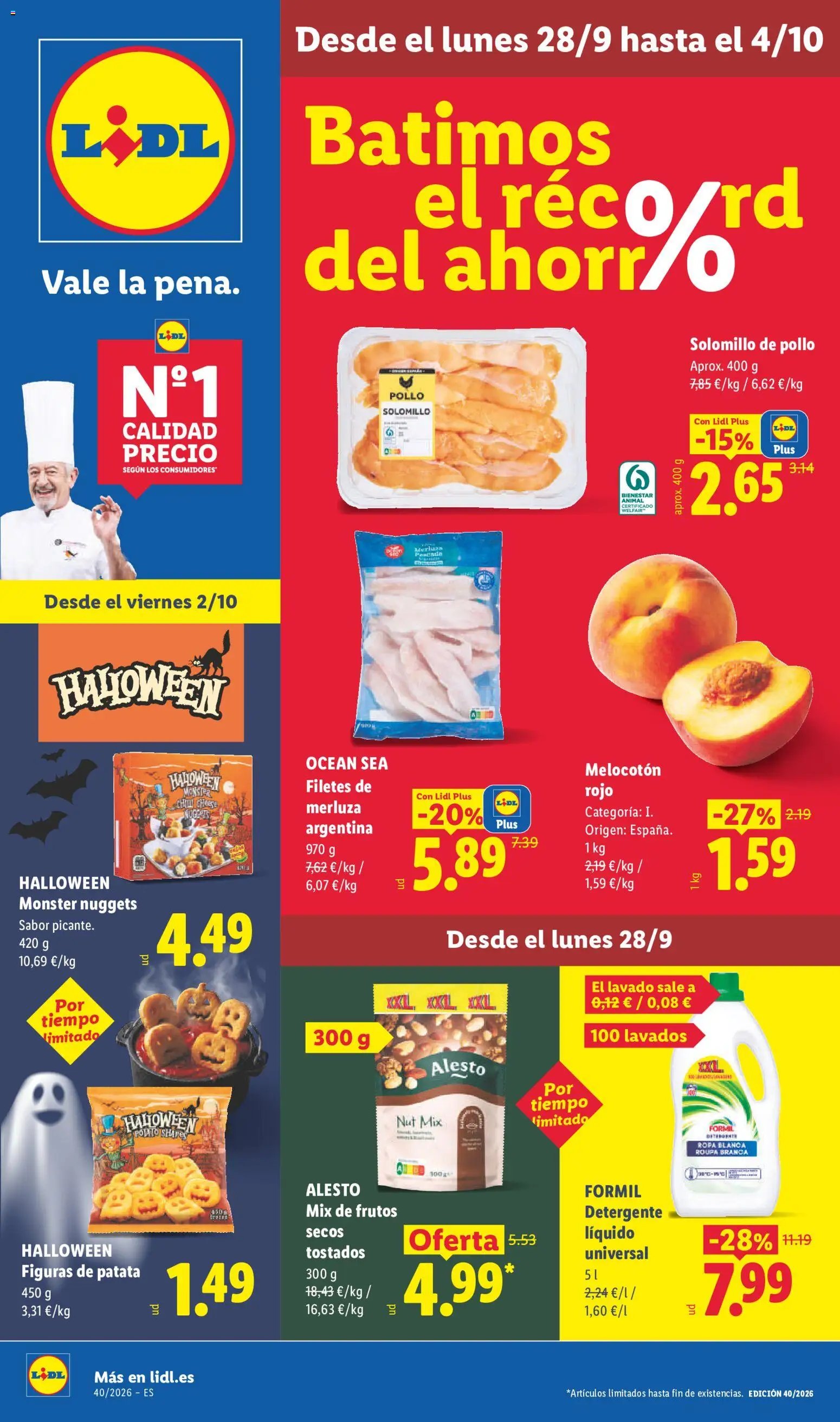Lidl folleto