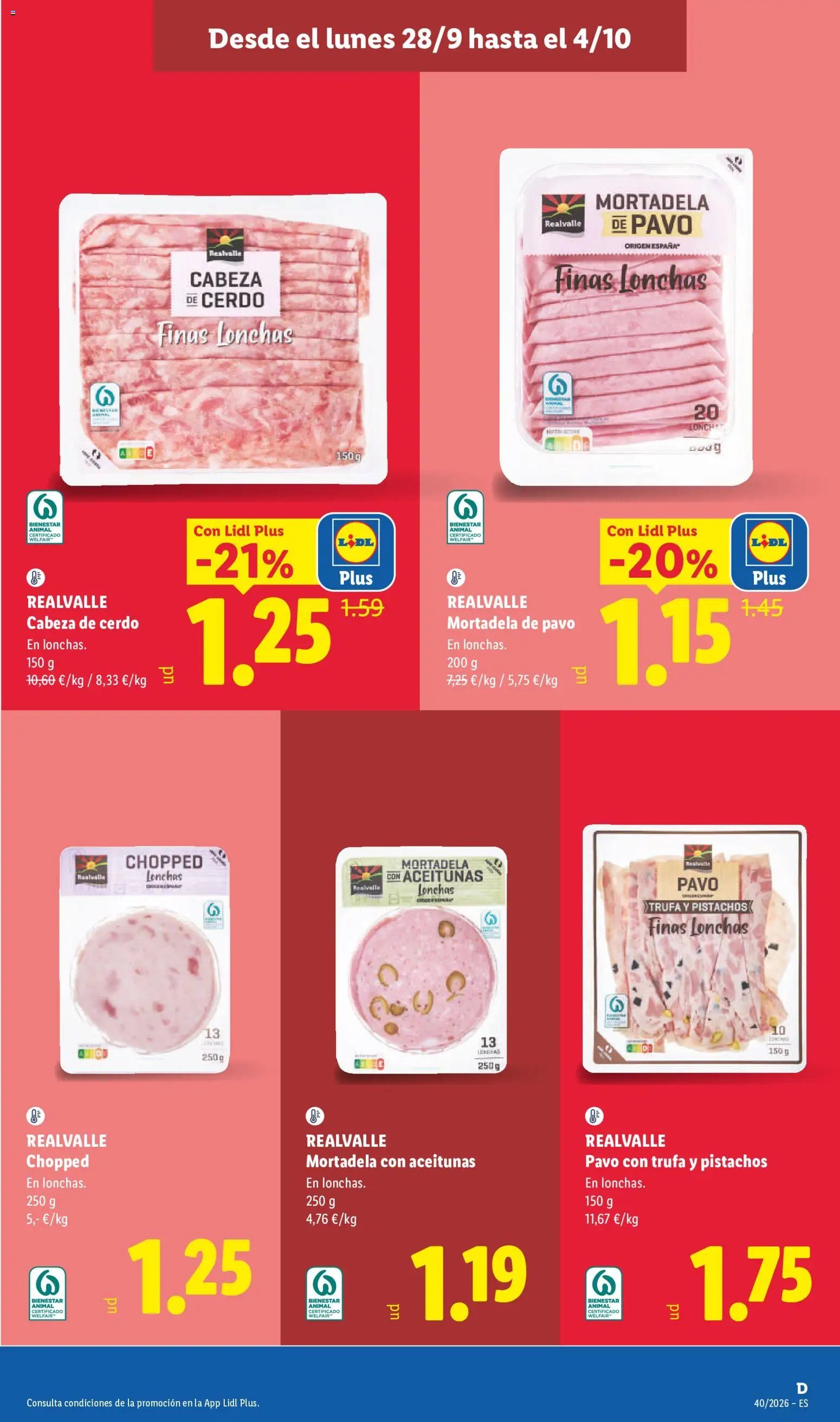 Lidl folleto