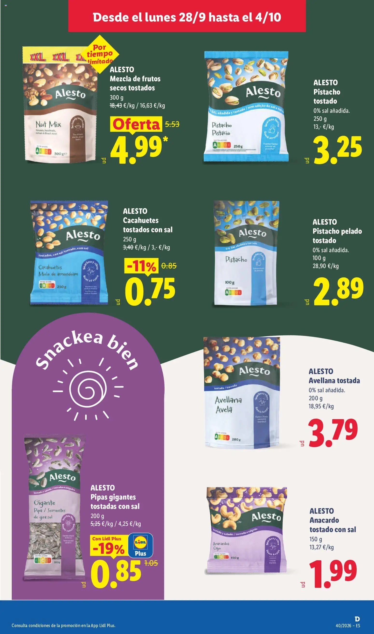 Lidl folleto