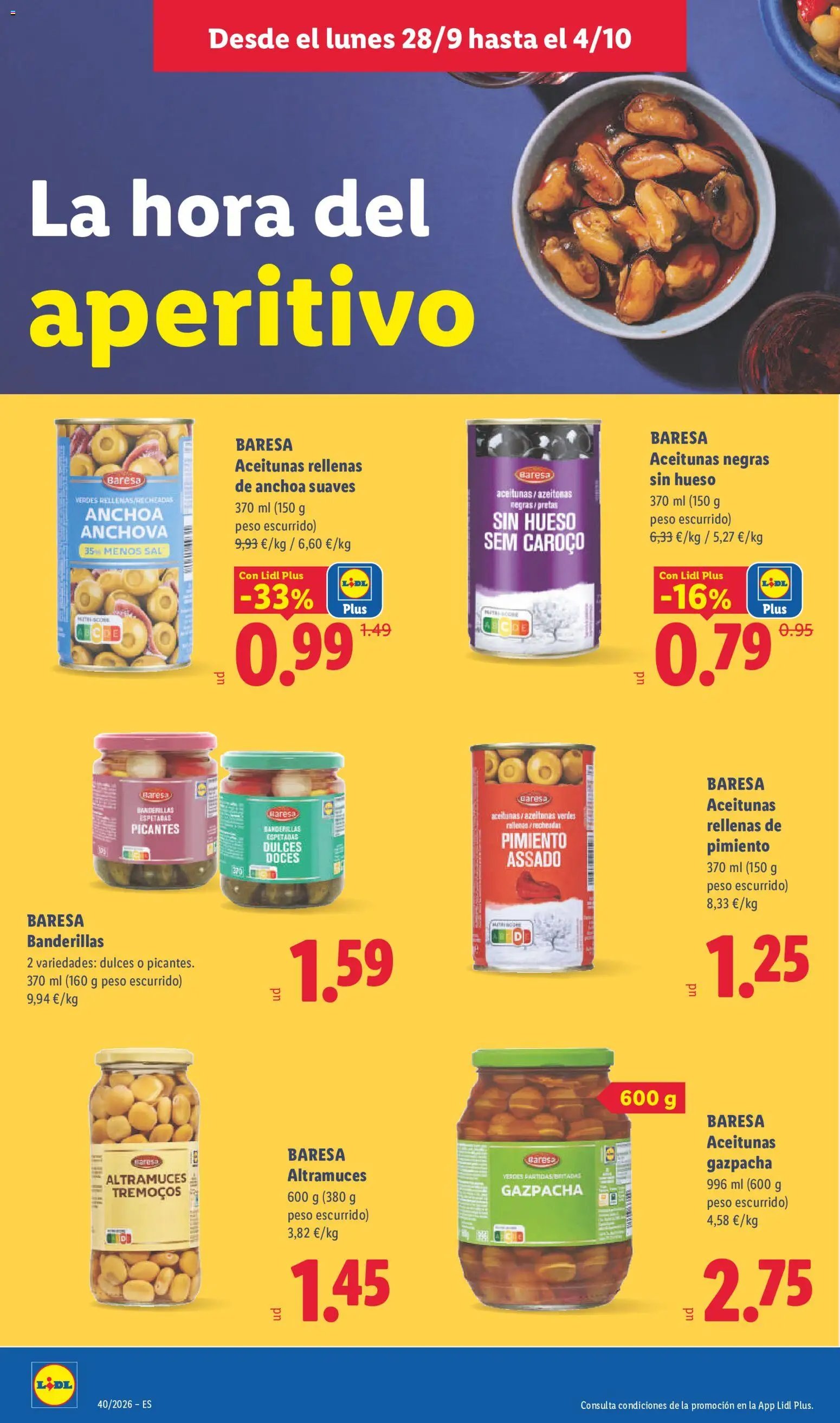 Lidl folleto