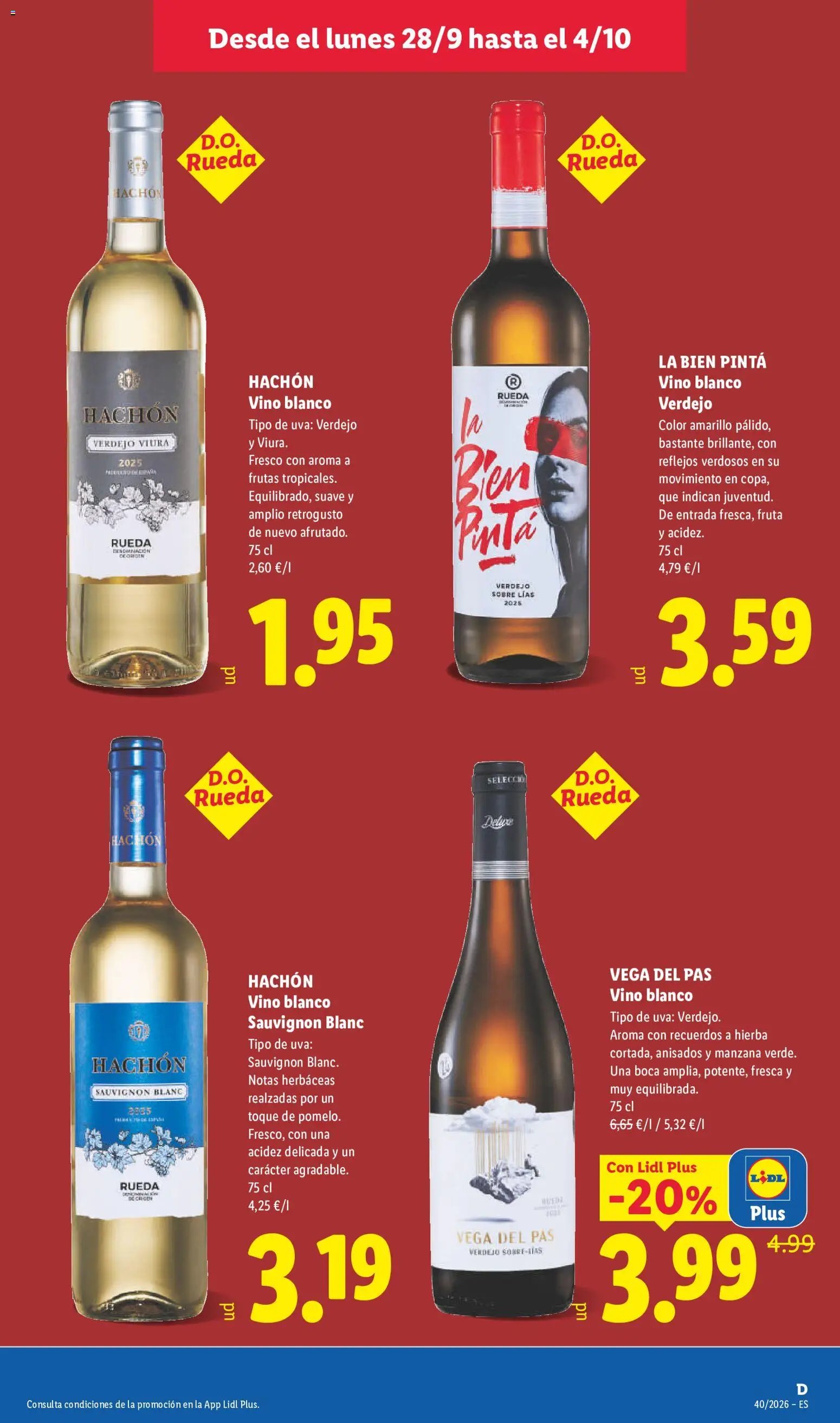 Lidl folleto
