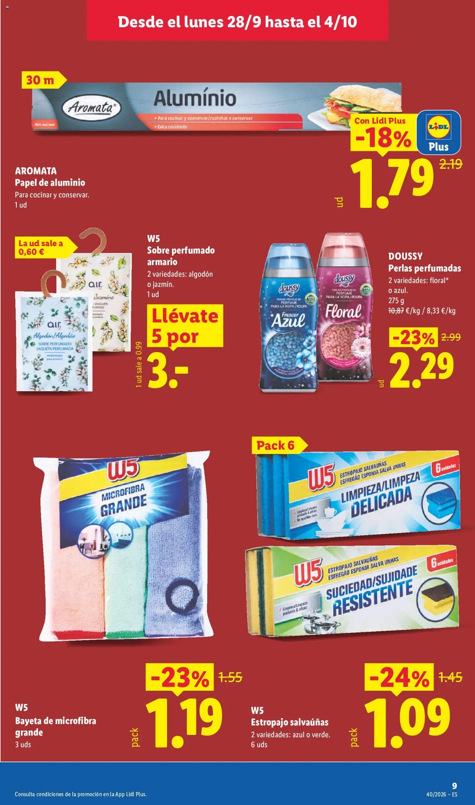 Lidl folleto