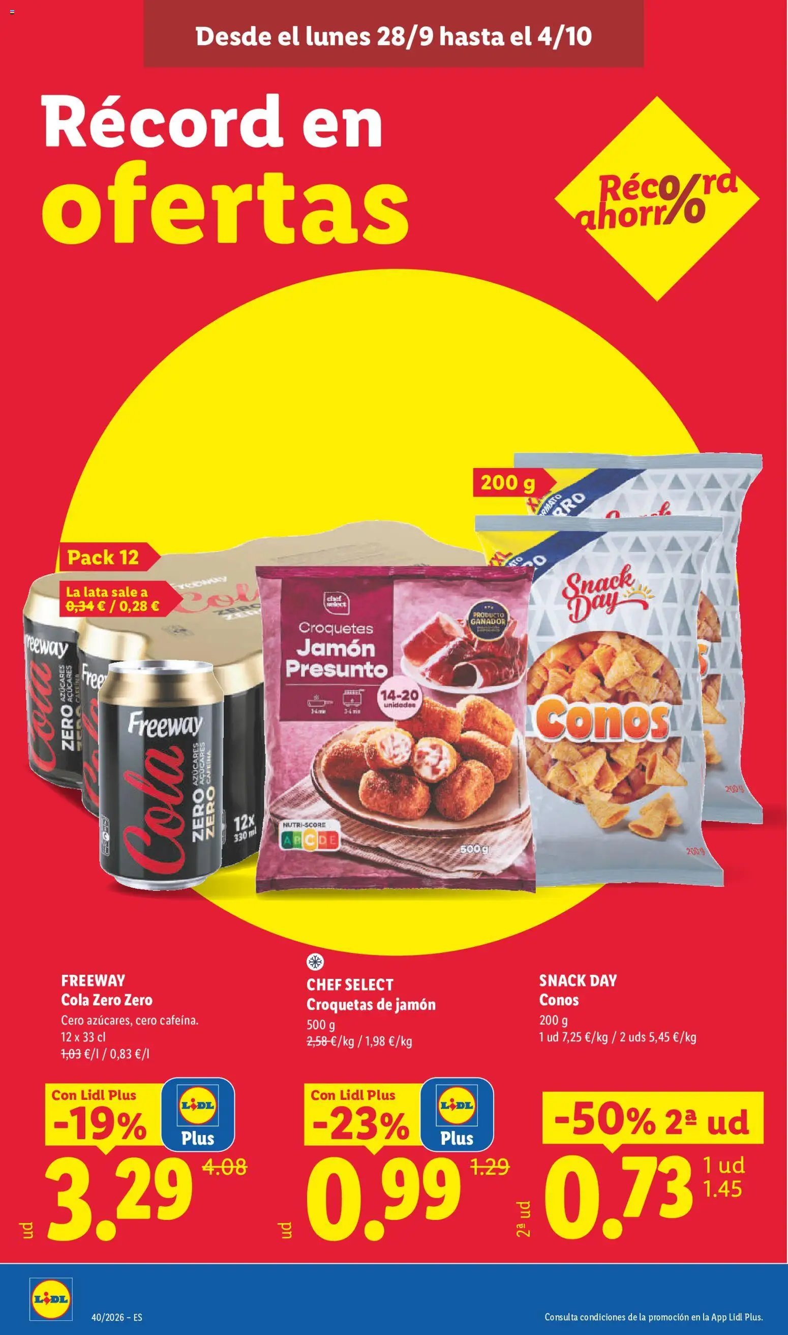 Lidl folleto