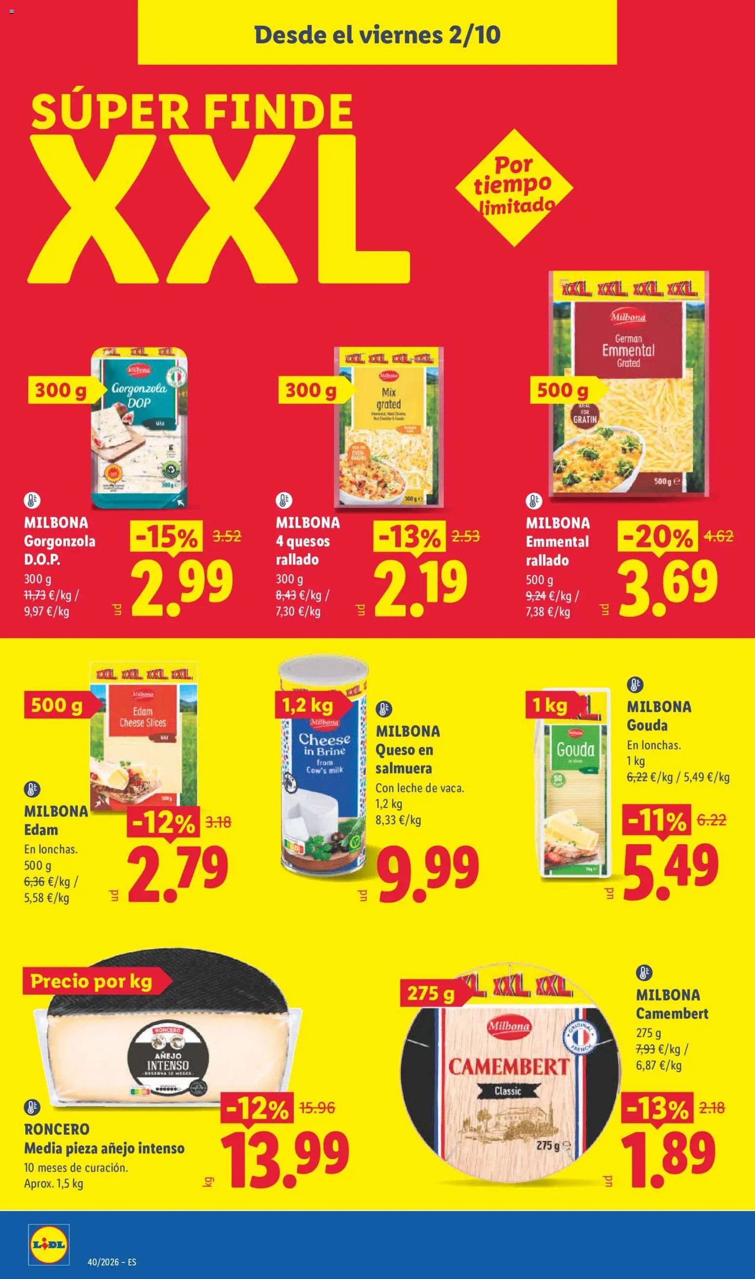 Lidl folleto