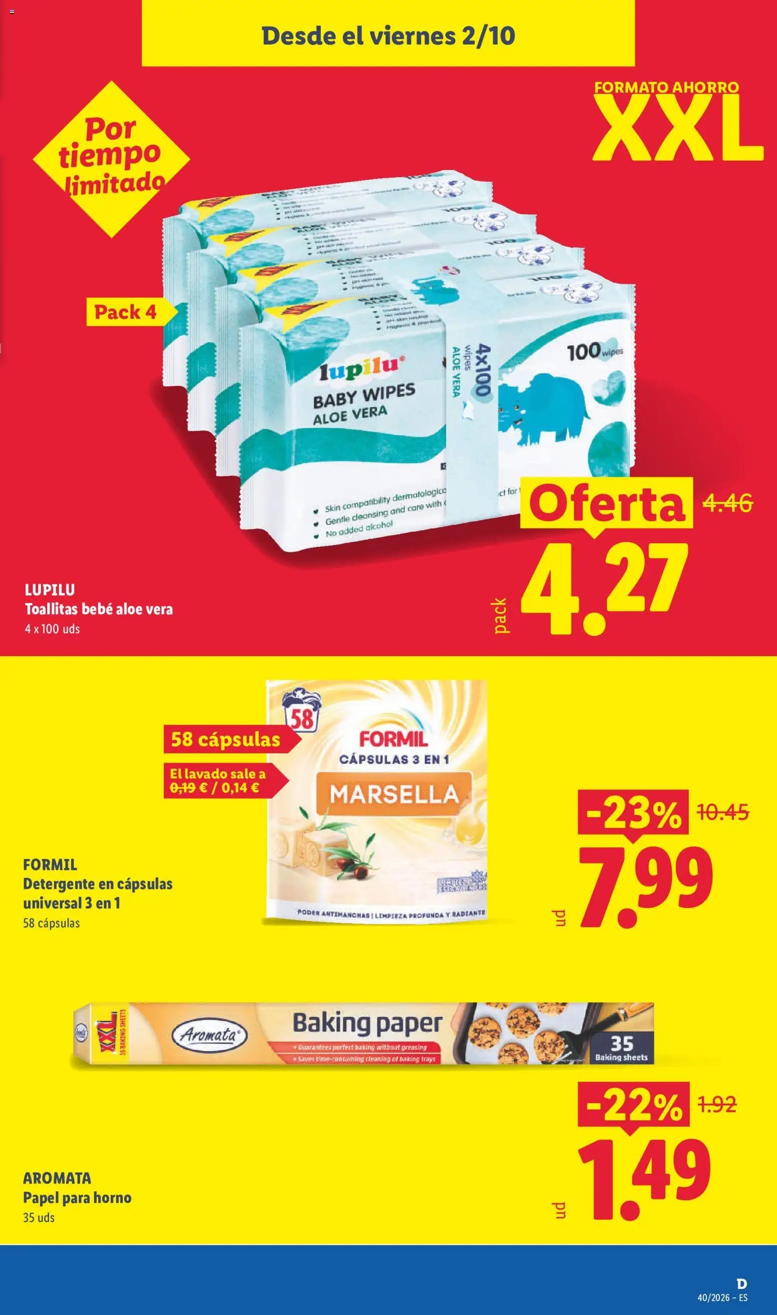 Lidl folleto