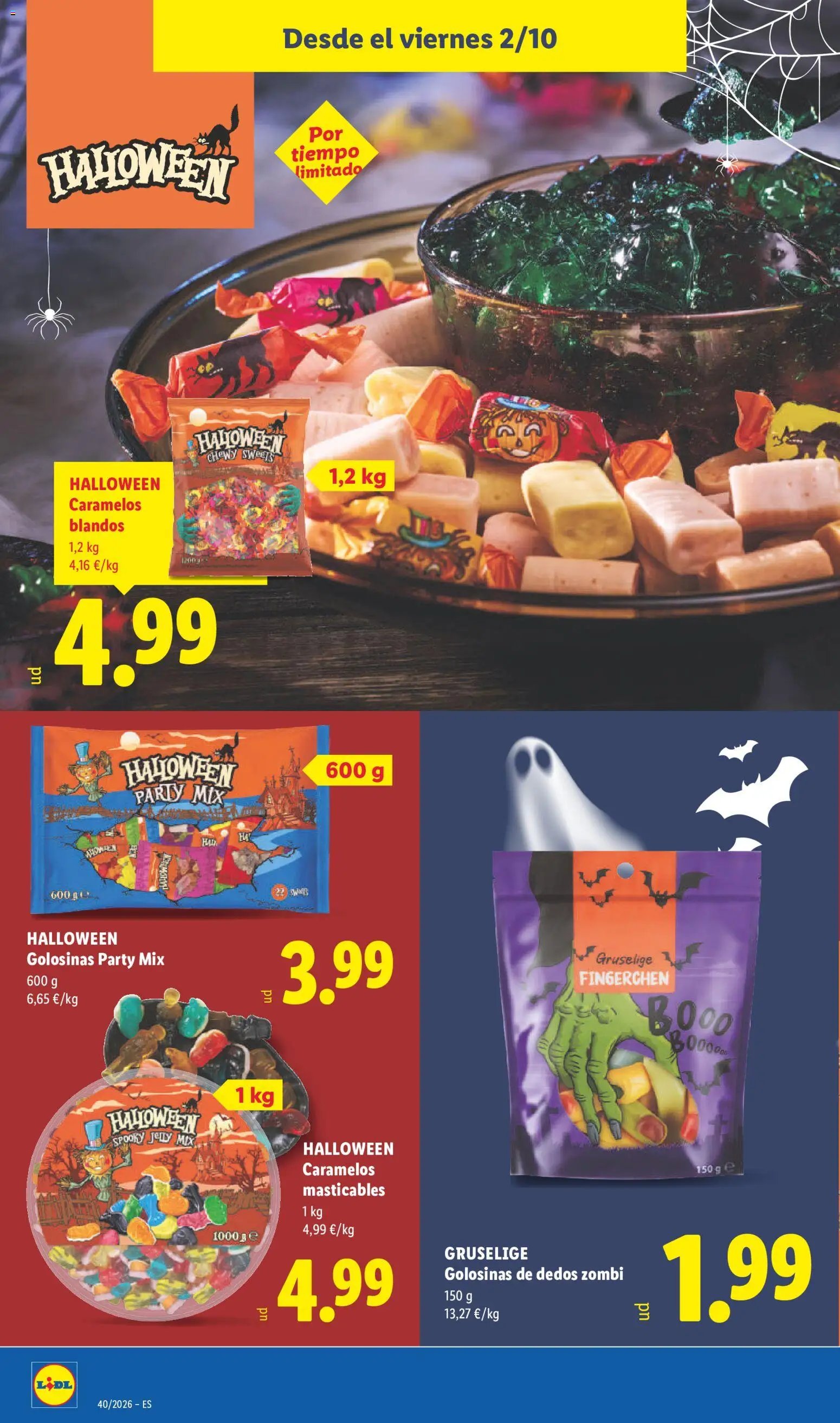 Lidl folleto