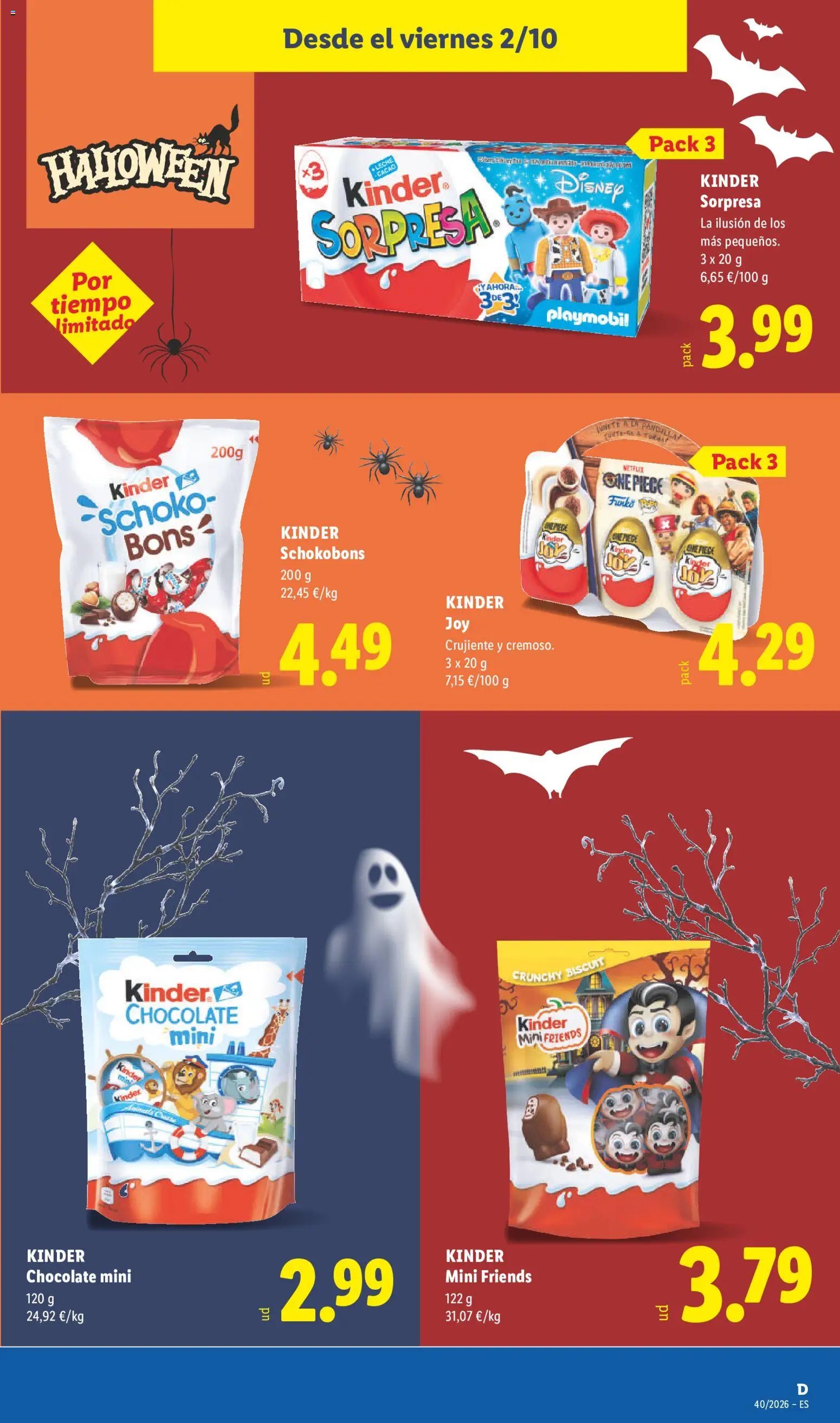 Lidl folleto