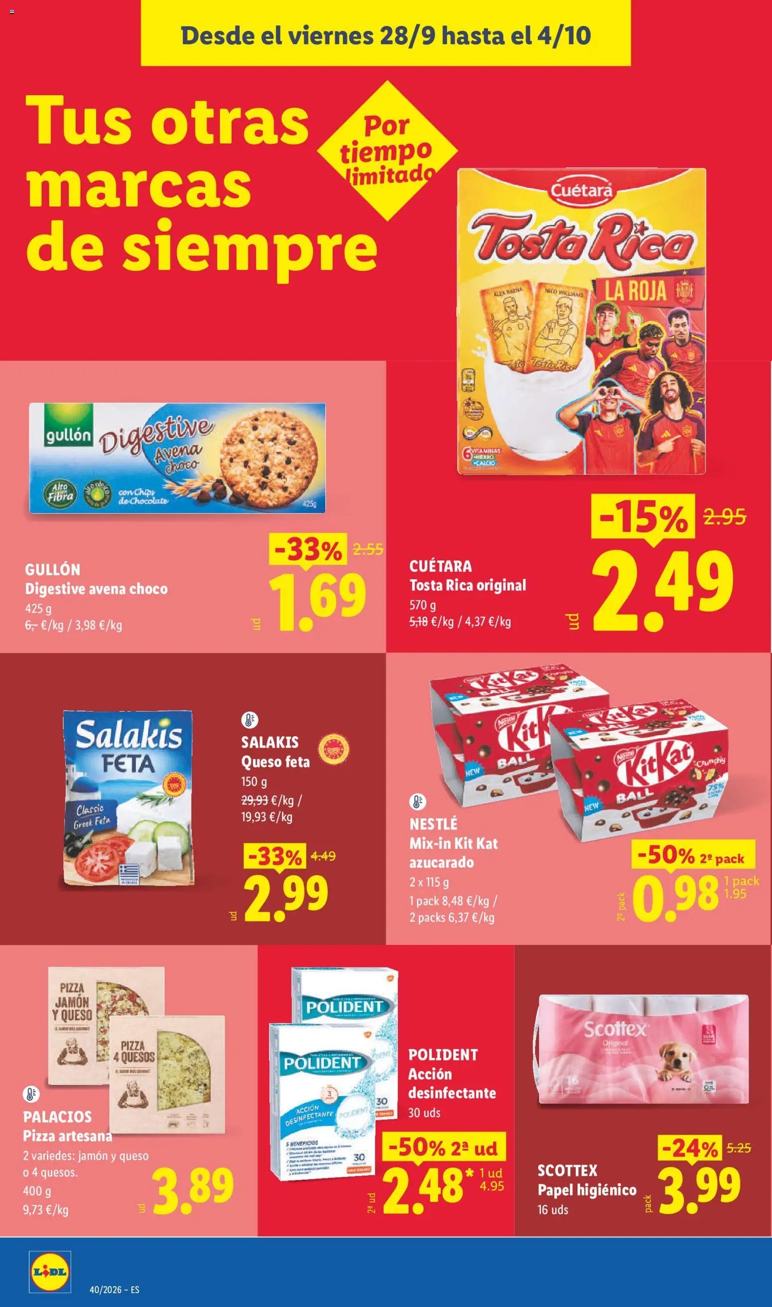 Lidl folleto