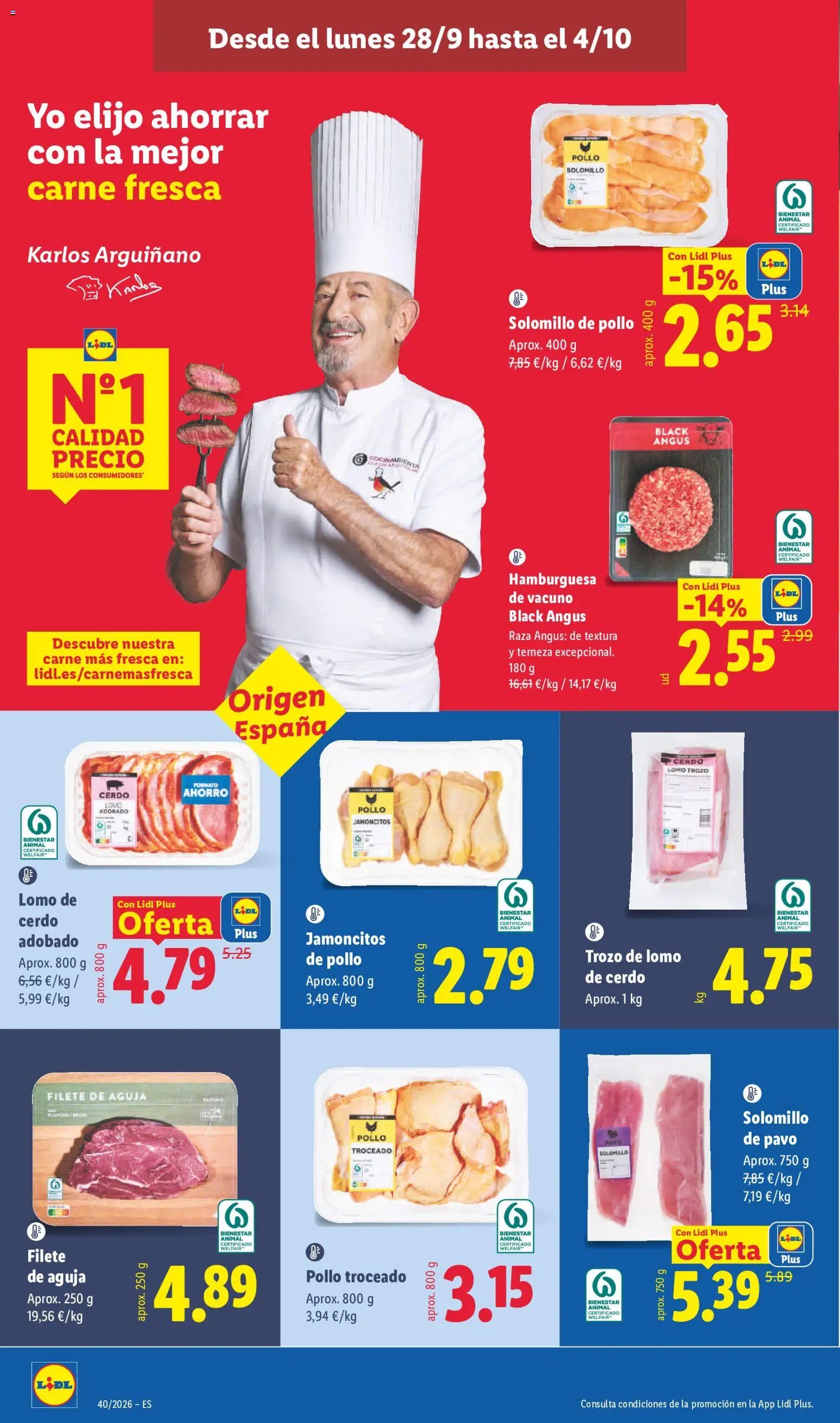 Lidl folleto