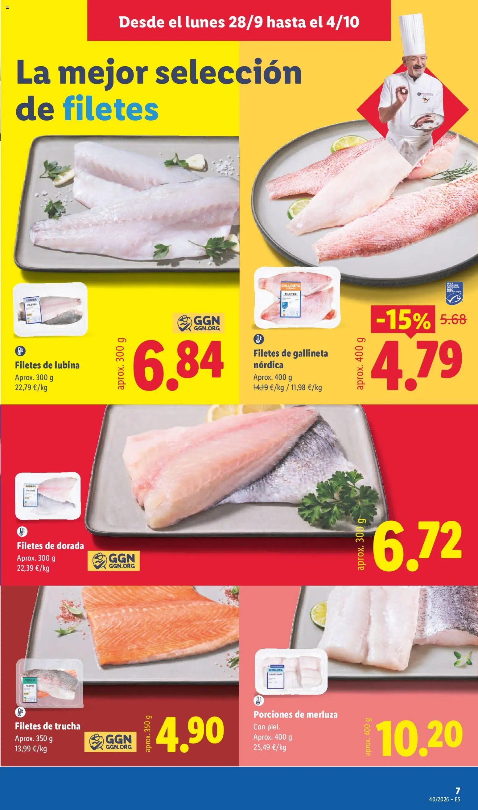 Lidl folleto