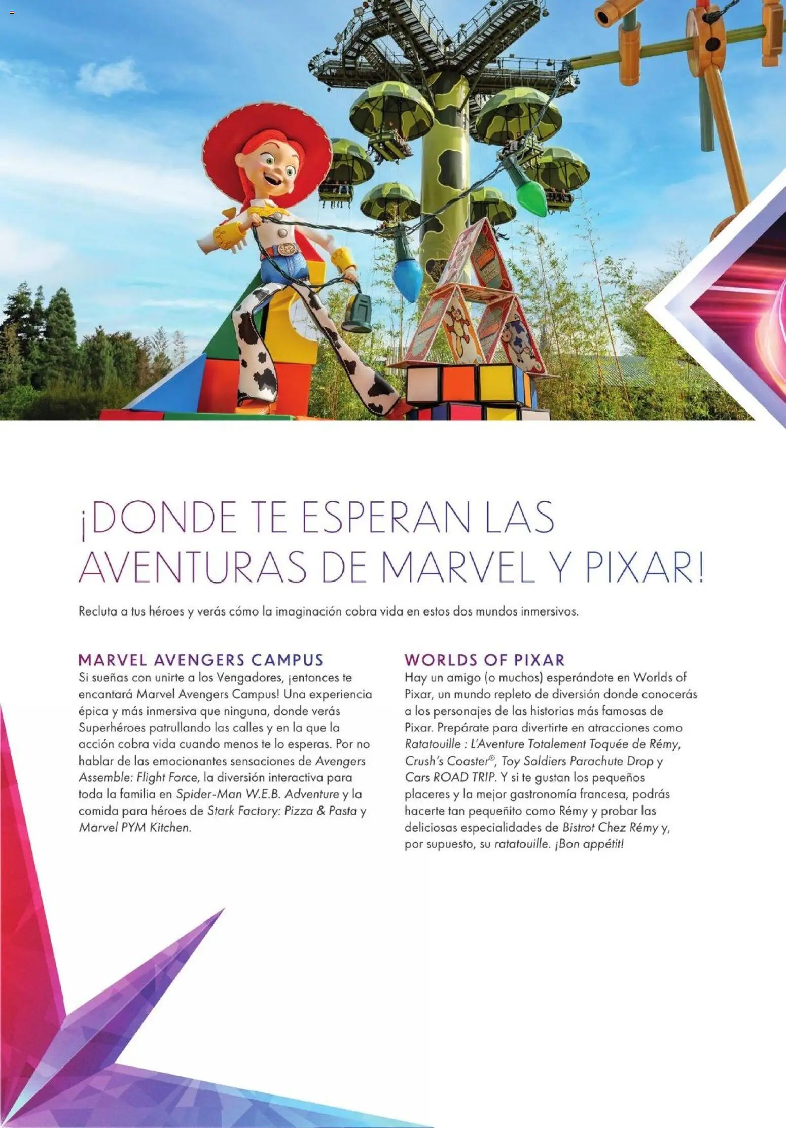 Viajes El Corte Inglés - Folleto Disneyland Paris 2027/2028