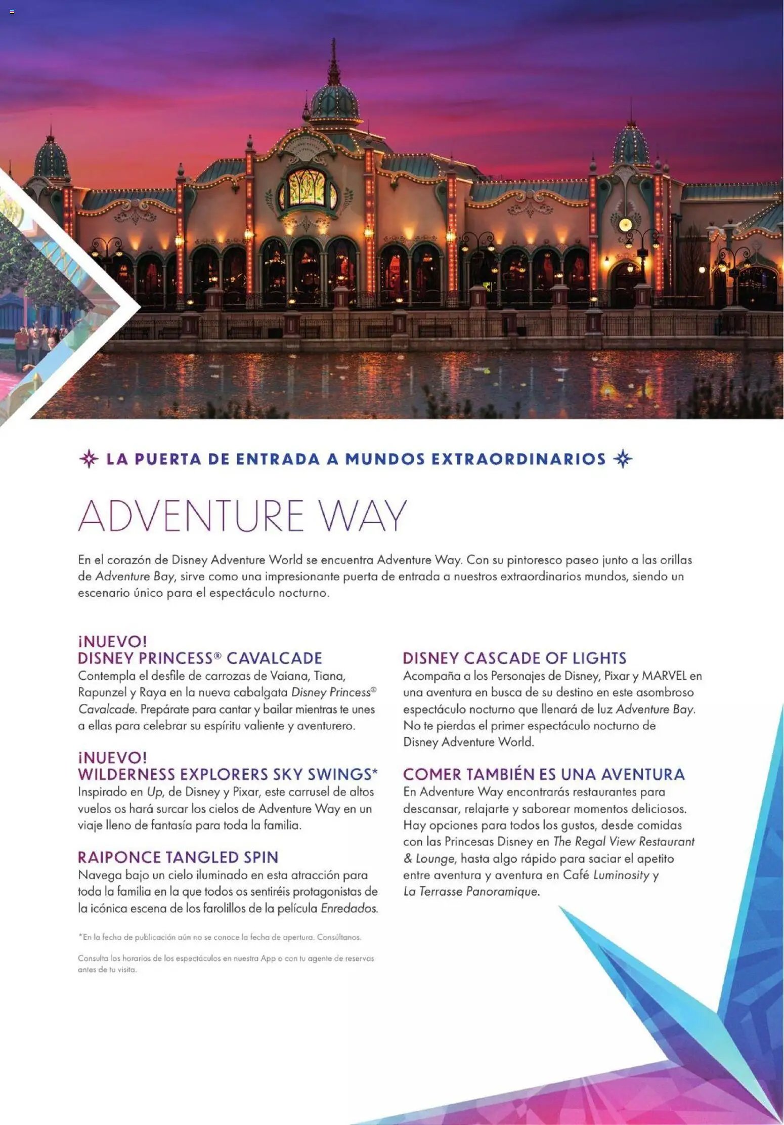 Viajes El Corte Inglés - Folleto Disneyland Paris 2027/2028