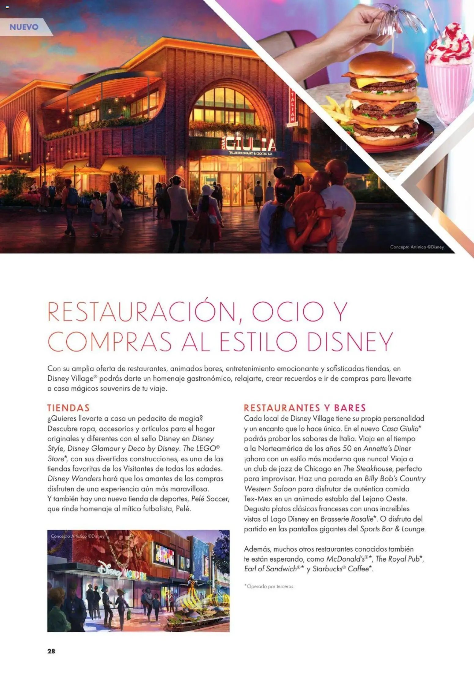 Viajes El Corte Inglés - Folleto Disneyland Paris 2027/2028